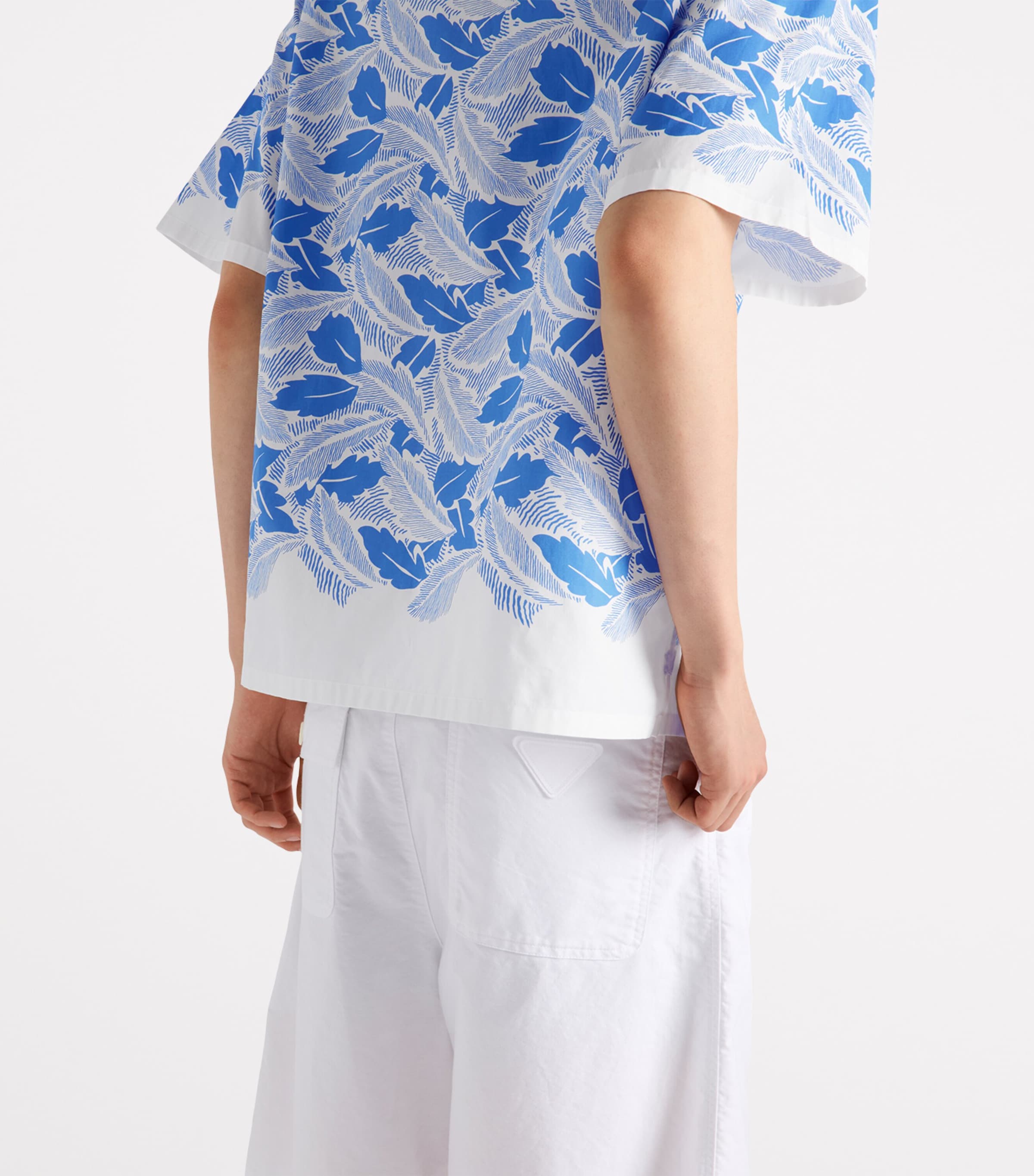 Prada Mens Cotton Printed Shirt Image 3