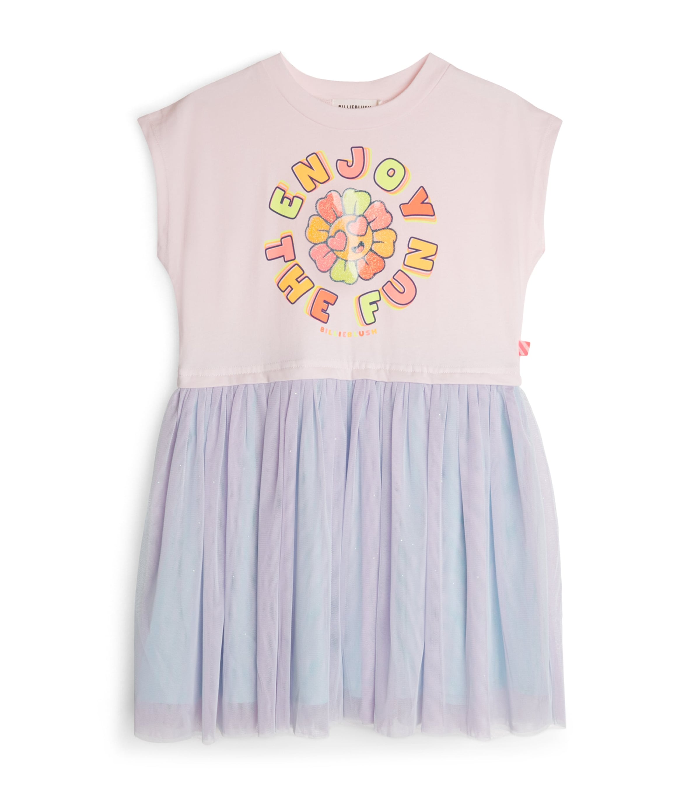 Billieblush Printed T-Shirt Dress (2-12 Years) Pale Image 1