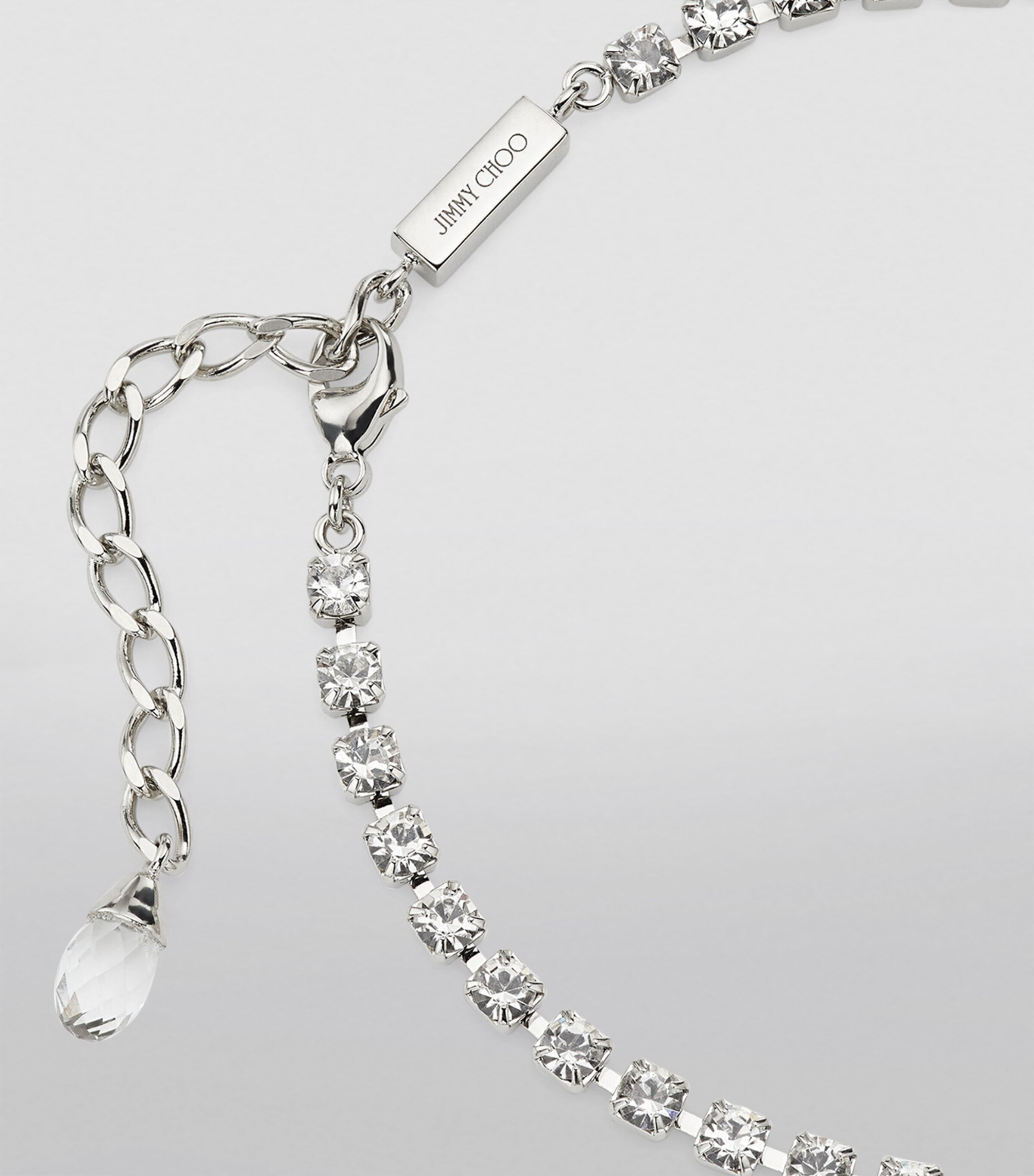 Saeda Crystal Anklet SILVER/CRYSTAL Image 2