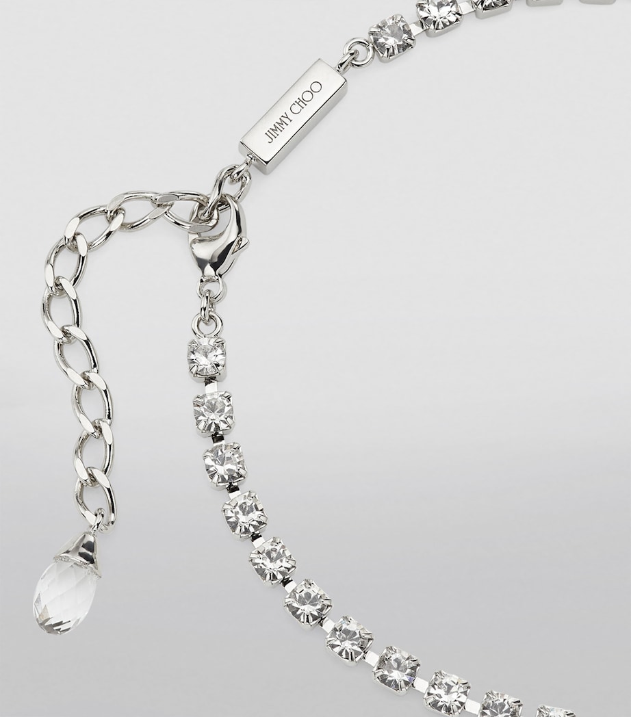 Saeda Crystal Anklet SILVER/CRYSTAL Image 2