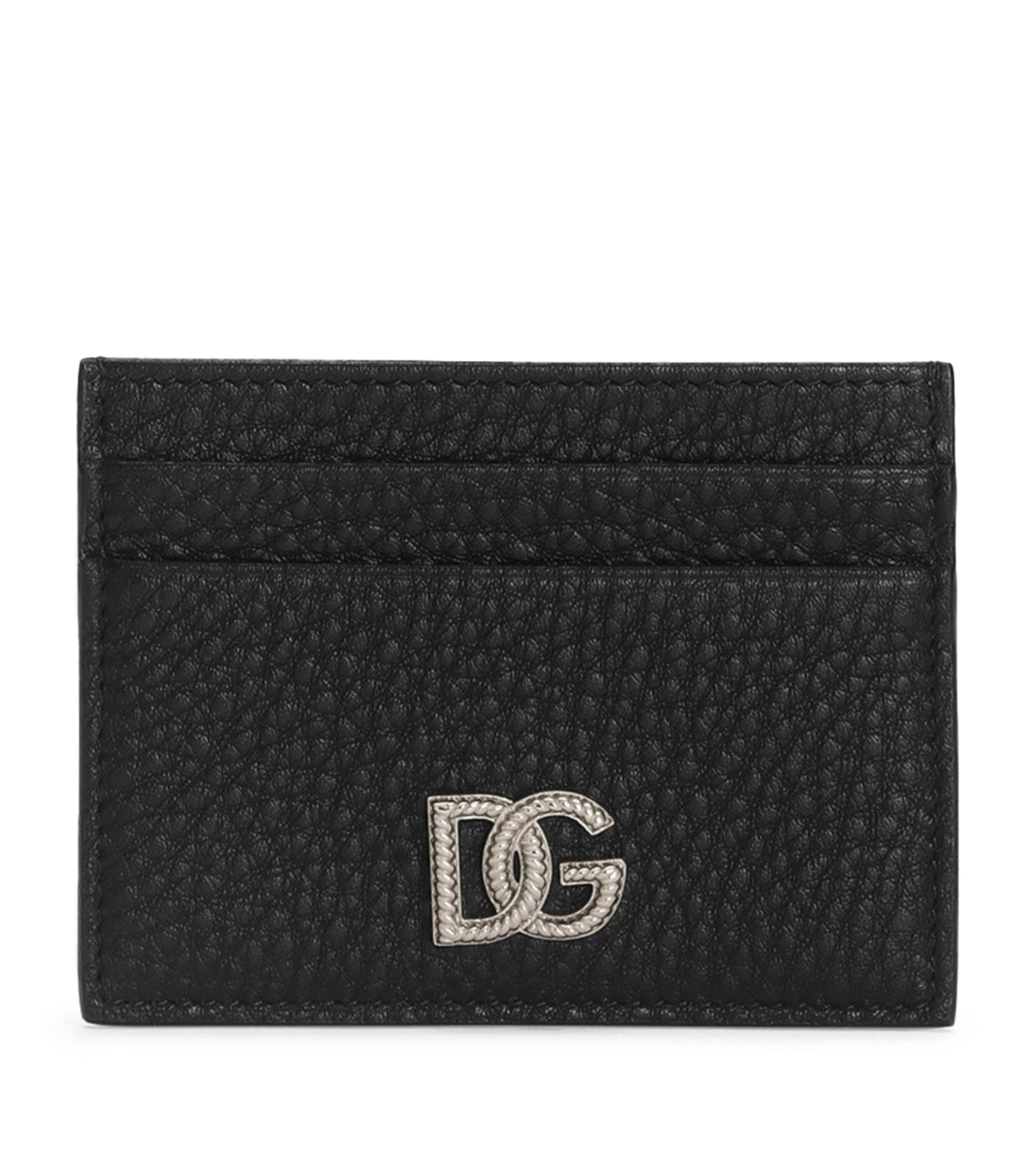 Dolce&Gabbana Leather Card Holder Black Image 1
