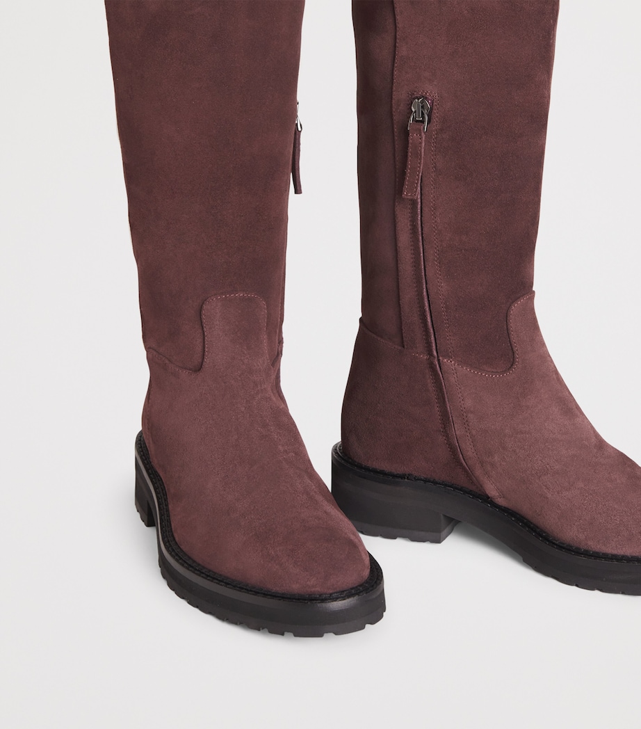 Suede Knee-High Boots MOSTO Image 8