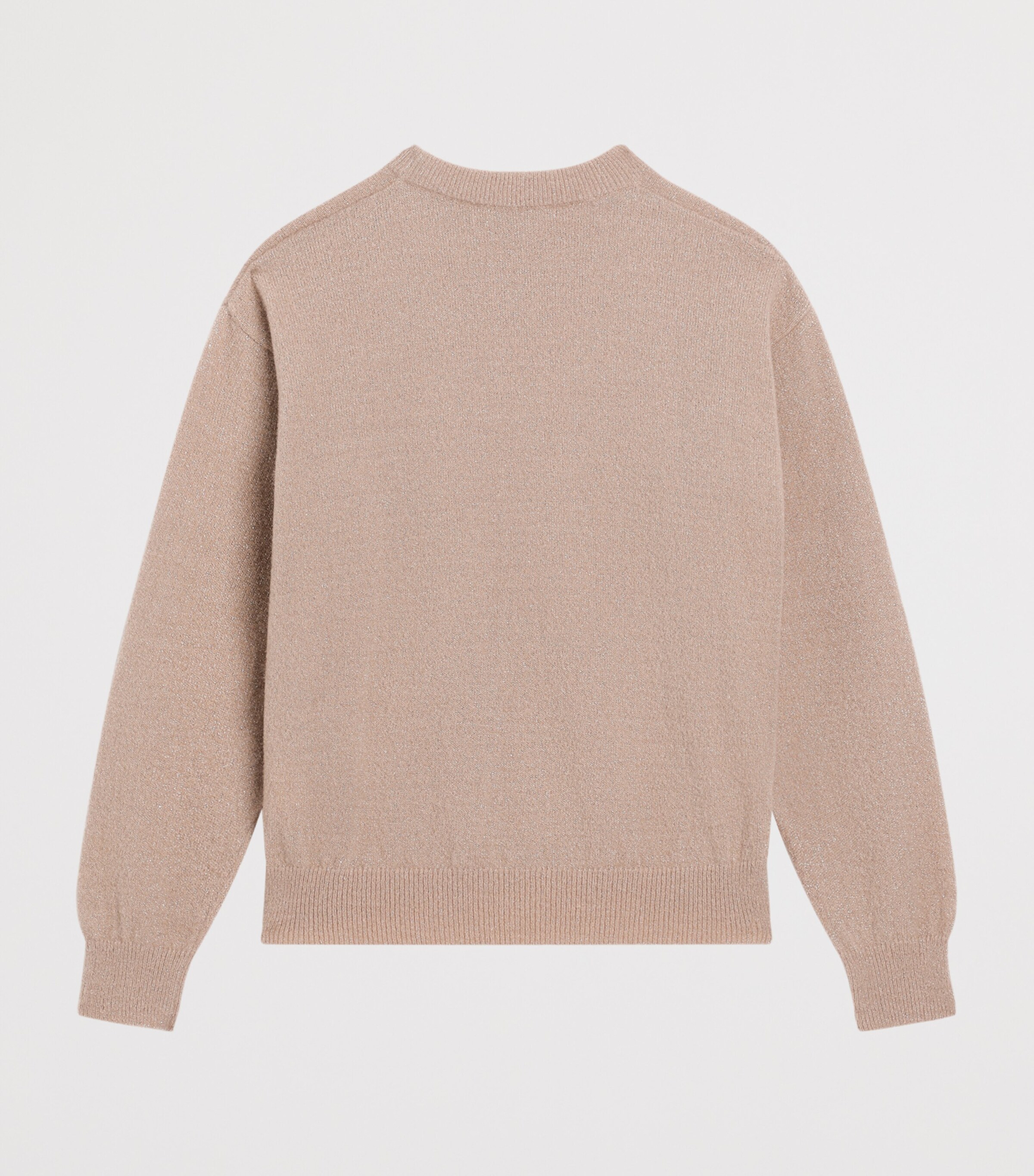 Dolce&Gabbana Kids Glitter Logo Sweater (8-12 Years) Antique Rose Image 2