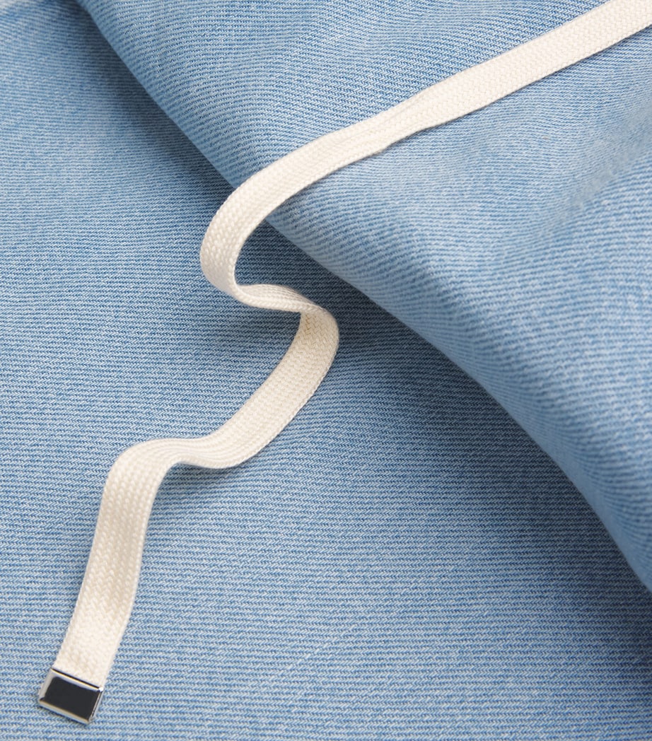 Pull On Wide-Leg Jeans U71BA HANA Image 5