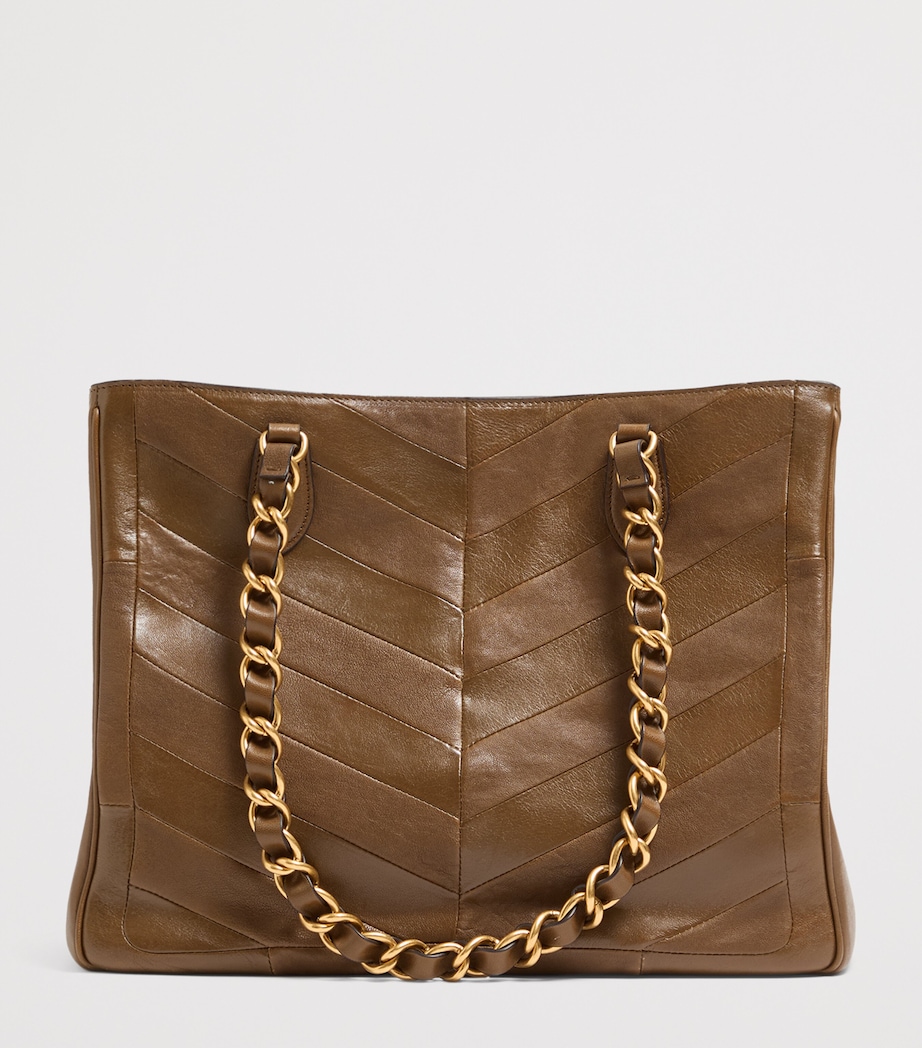Lambskin Laseine Tote Bag BGQ Image 4
