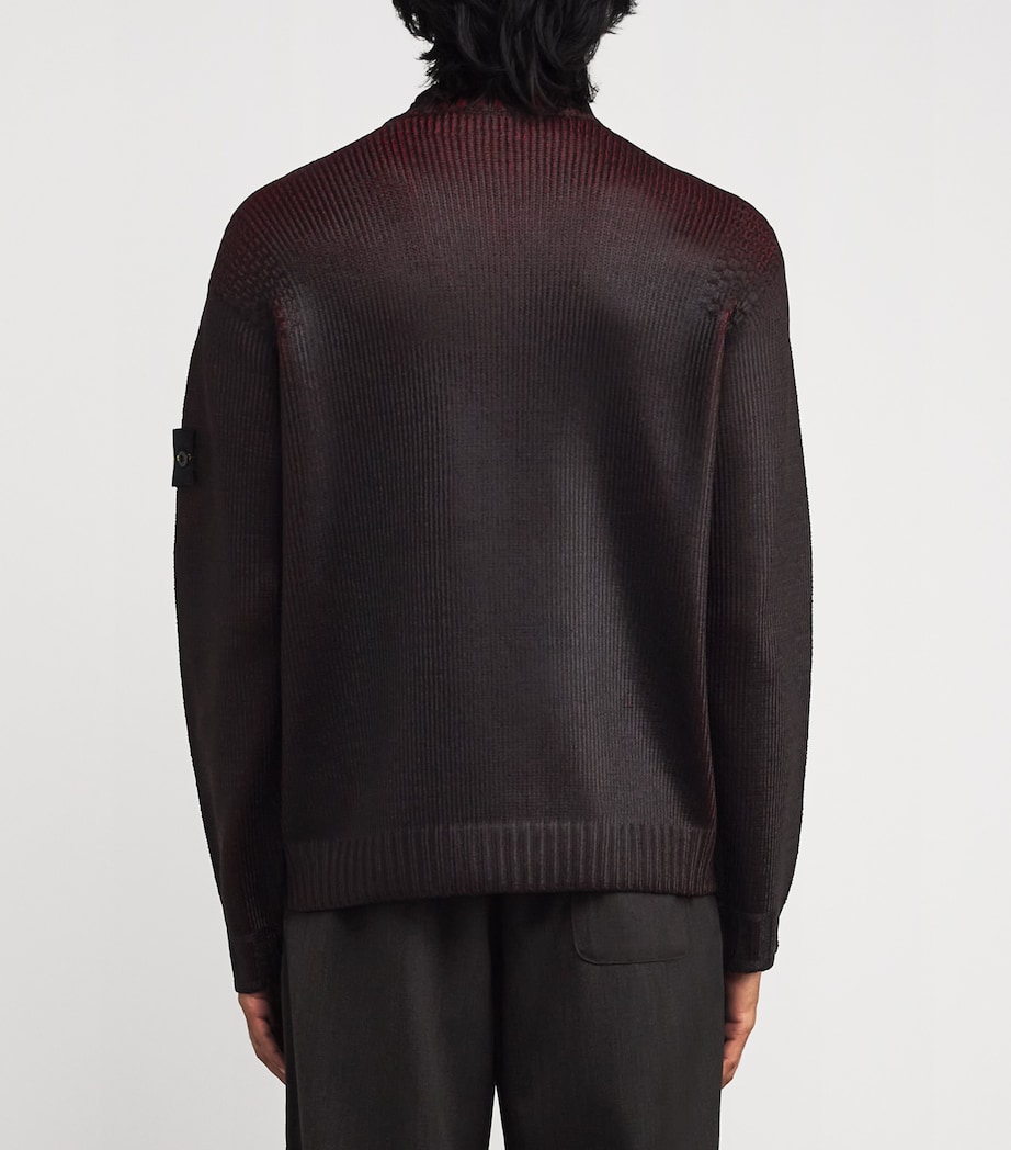 Two-Tone Sweater V0012 Image 4