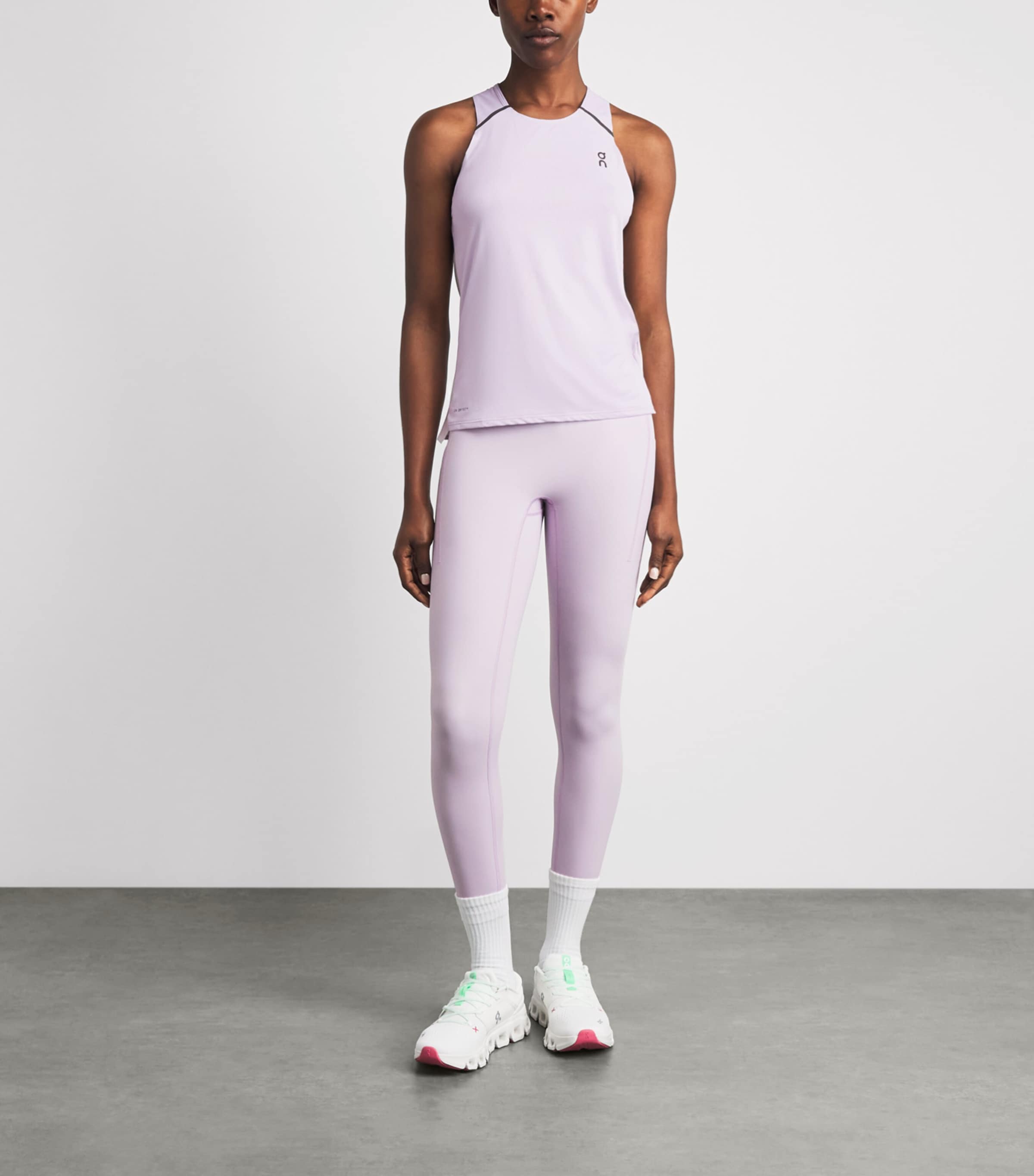 On Womens Studio 7/8 Leggings Foxglove Image 2