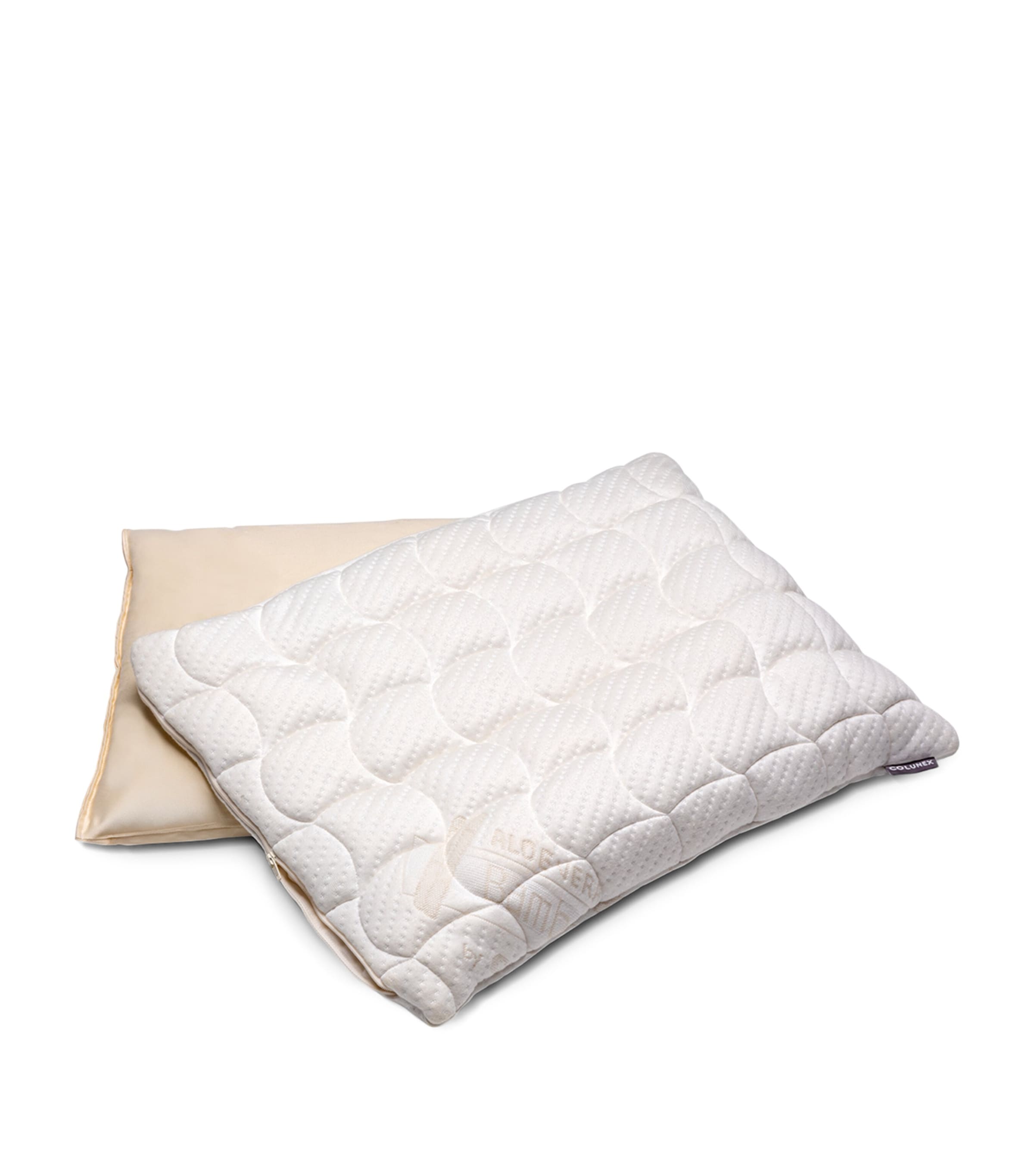 Cotton Anatomic Pillow (37cm x 54cm) BEIGE Image 3