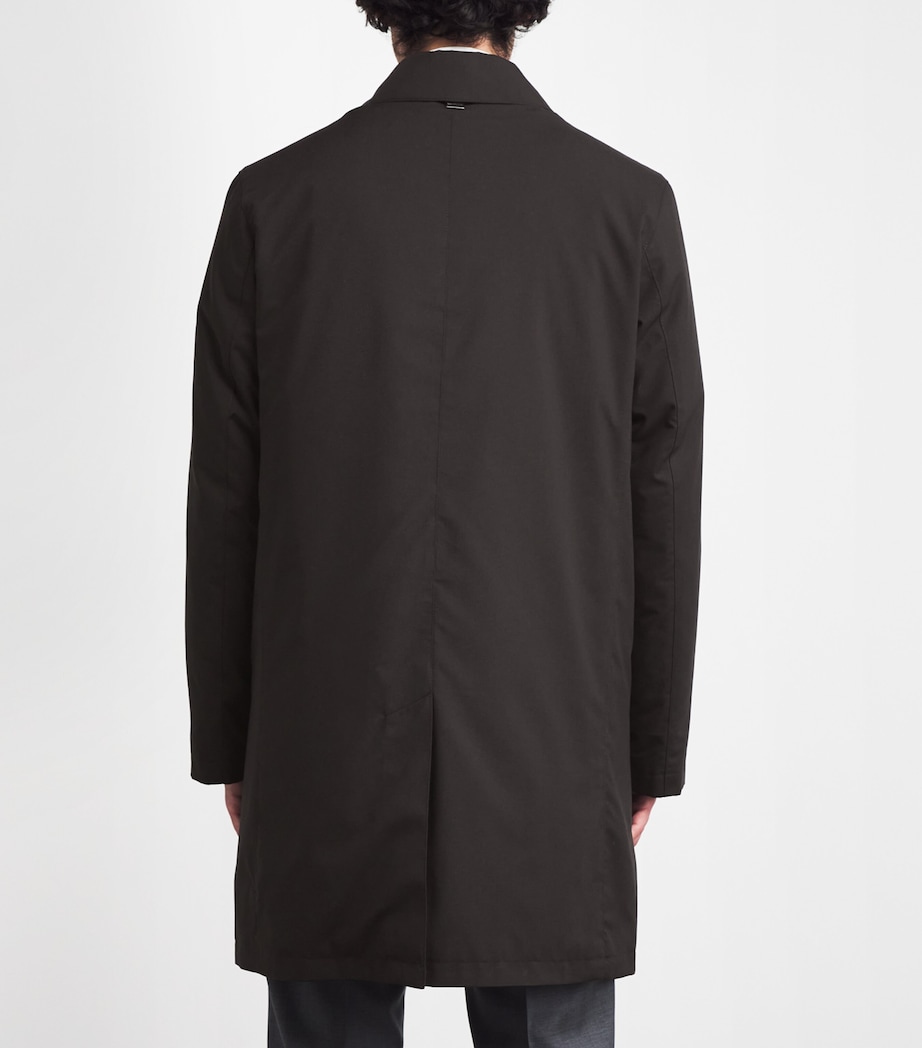 Water-Resistant Overcoat 030 DARK BROWN Image 4