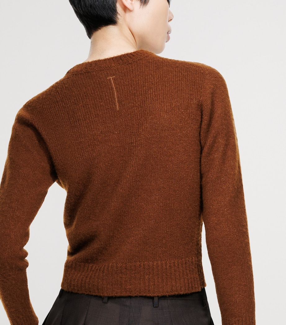 TOM FORD Womens Cashmere-Blend Sweater Eao Image 5