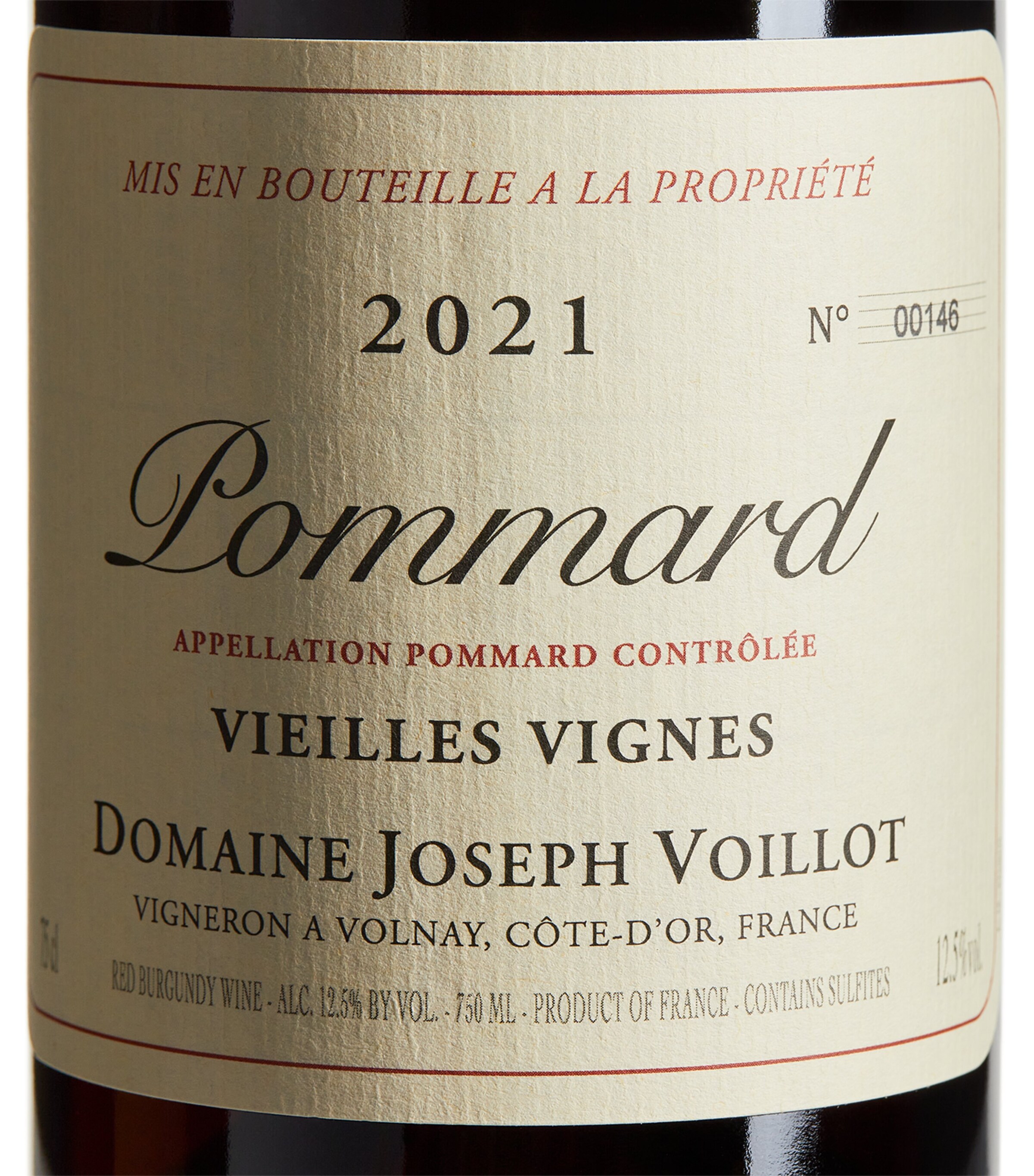 Domaine Joseph Voillot Pommard Vieilles Vignes 2021 (75cl) – Burgundy, France Image 2