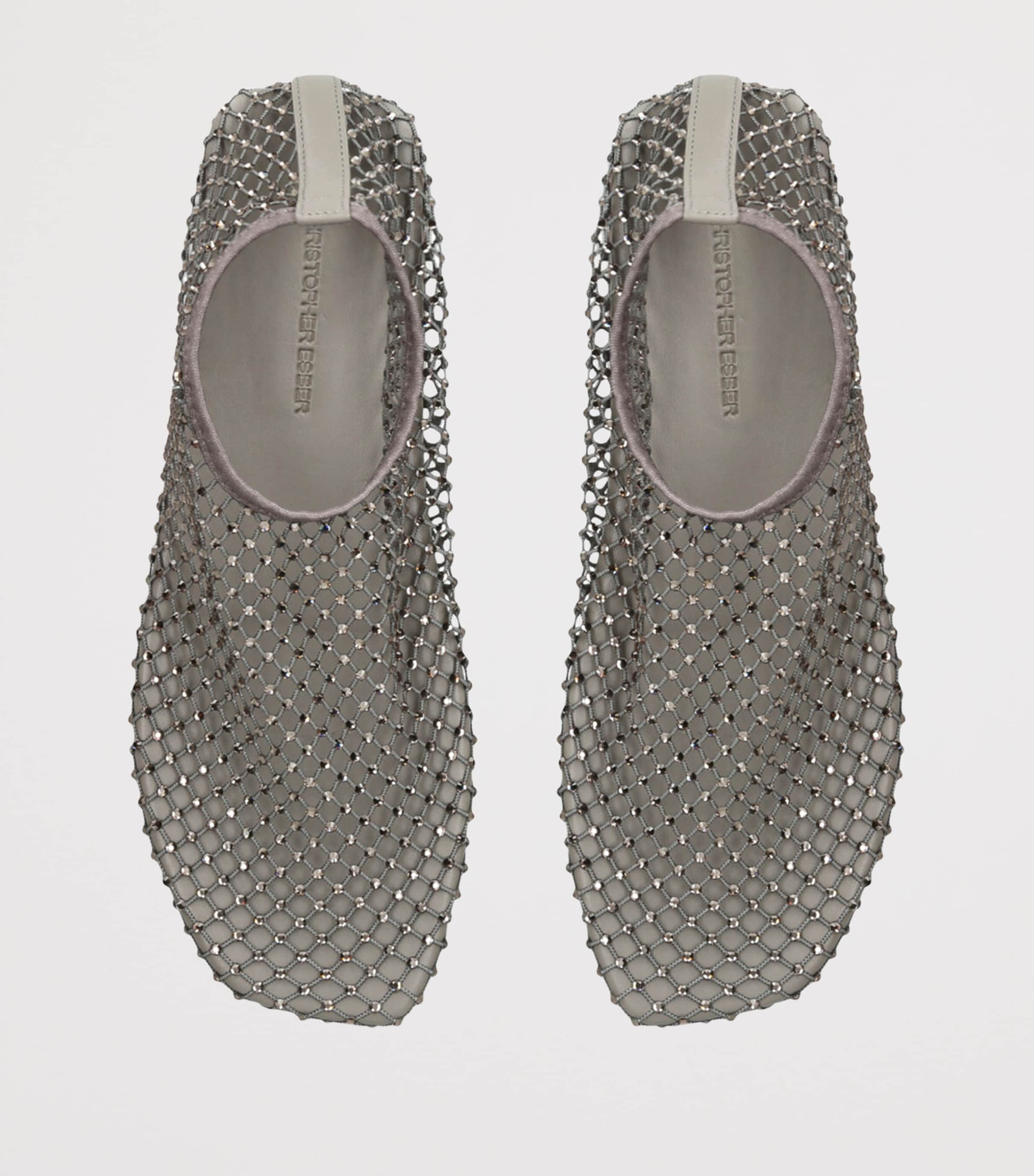 Mesh Minette Ballet Flats TAUPE Image 4