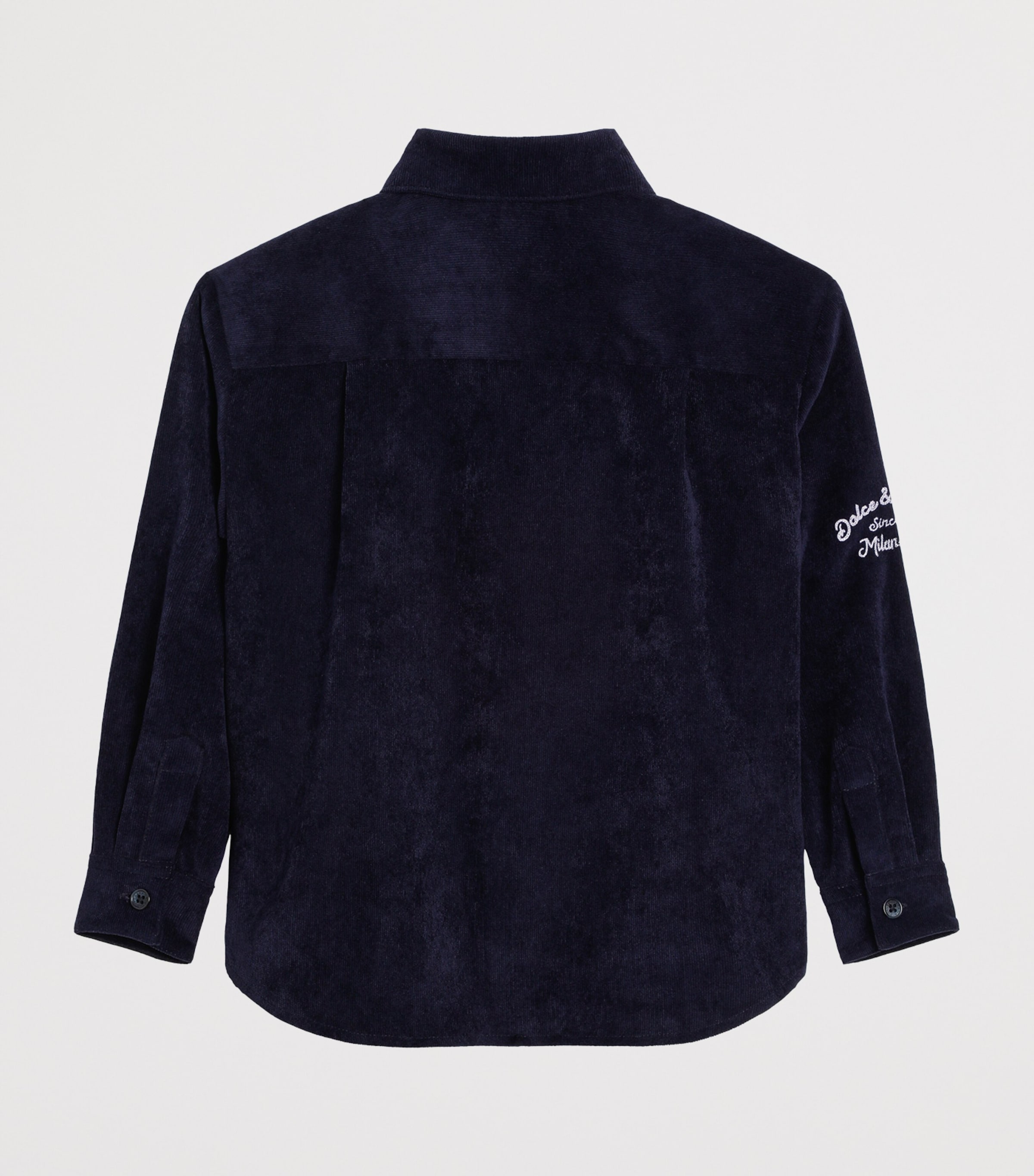 Corduroy Oversized Shirt (8-12 Years) B3895-NAVY BLUE Image 2