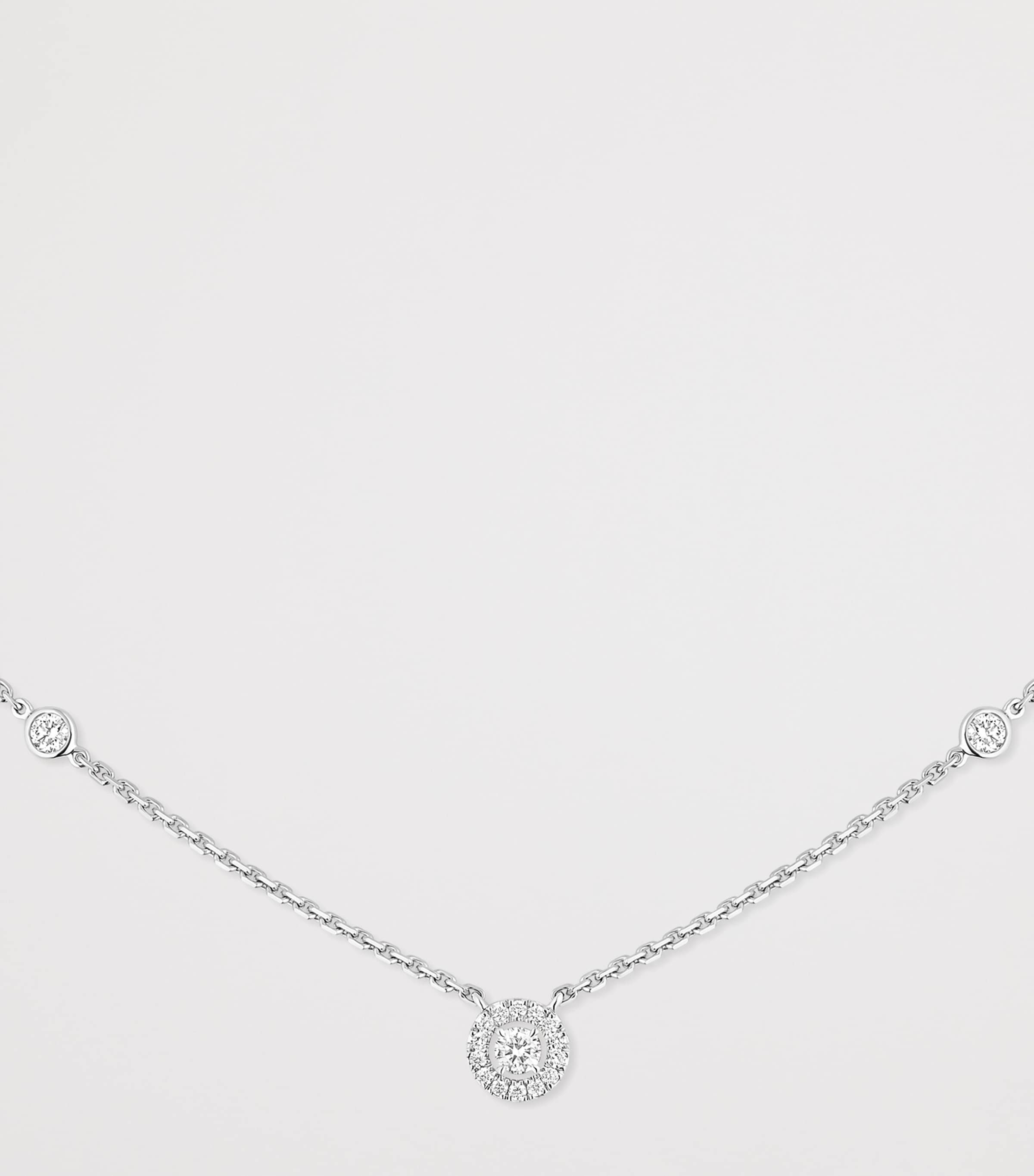 Messika Joy XS White Gold and Diamond Necklace (0.19ct) White Gold Image 3