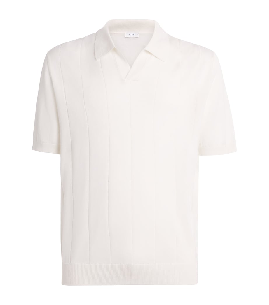 Cotton Milano Knit Jacket 02 WHITE Image 1