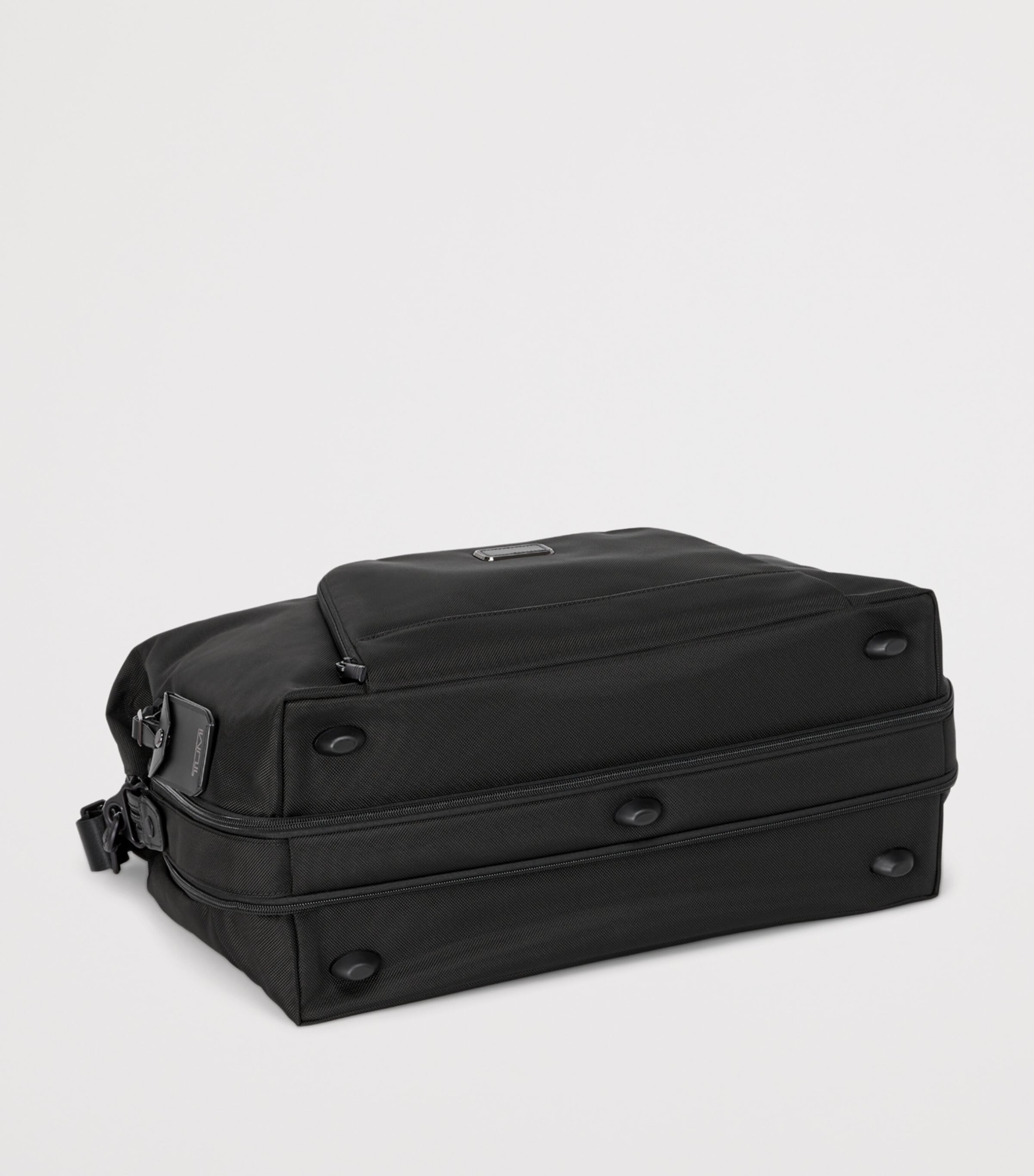 Tumi Black Alpha 4 Double Expansion Duffle Bag | Harrods US