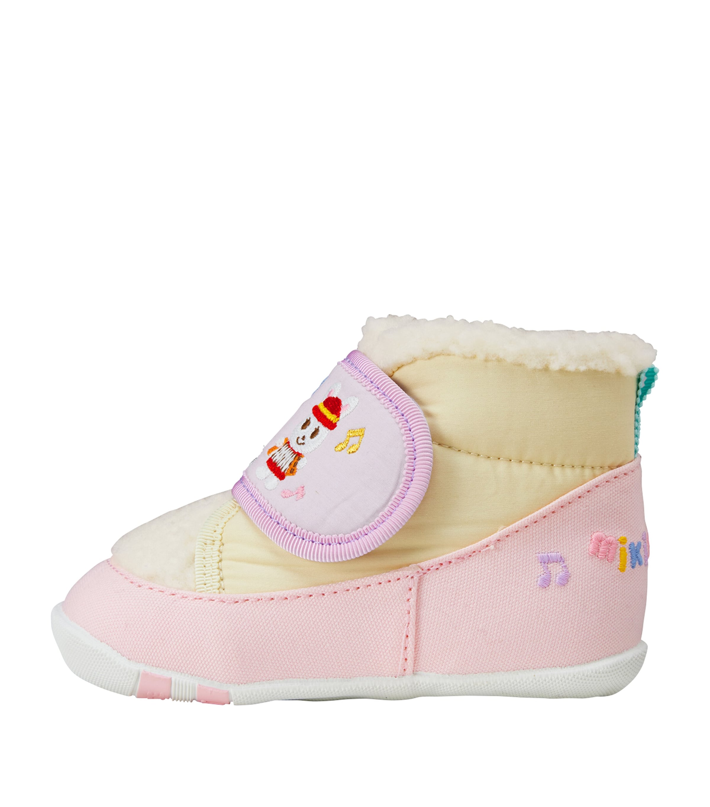 Miki House Embroidered Velcro Sneakers Image 1