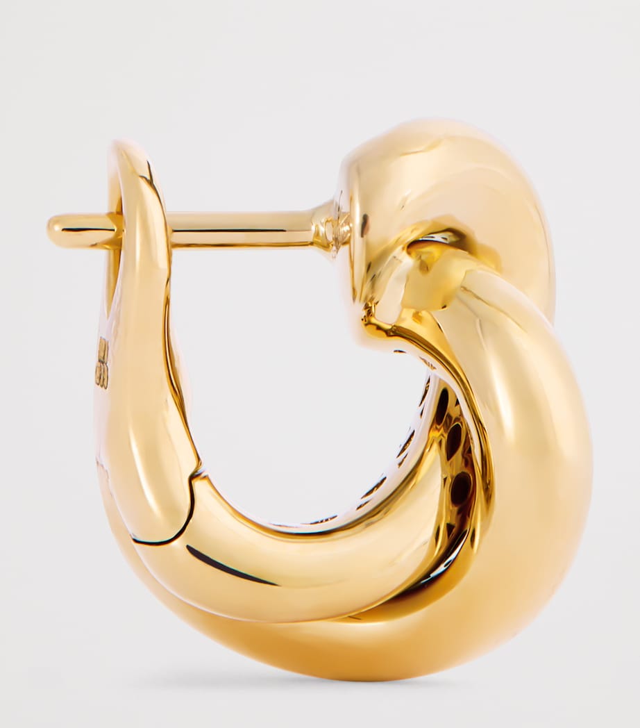 Small Yellow Gold Legacy Knot Earrings YELLOW GOLD Image 3