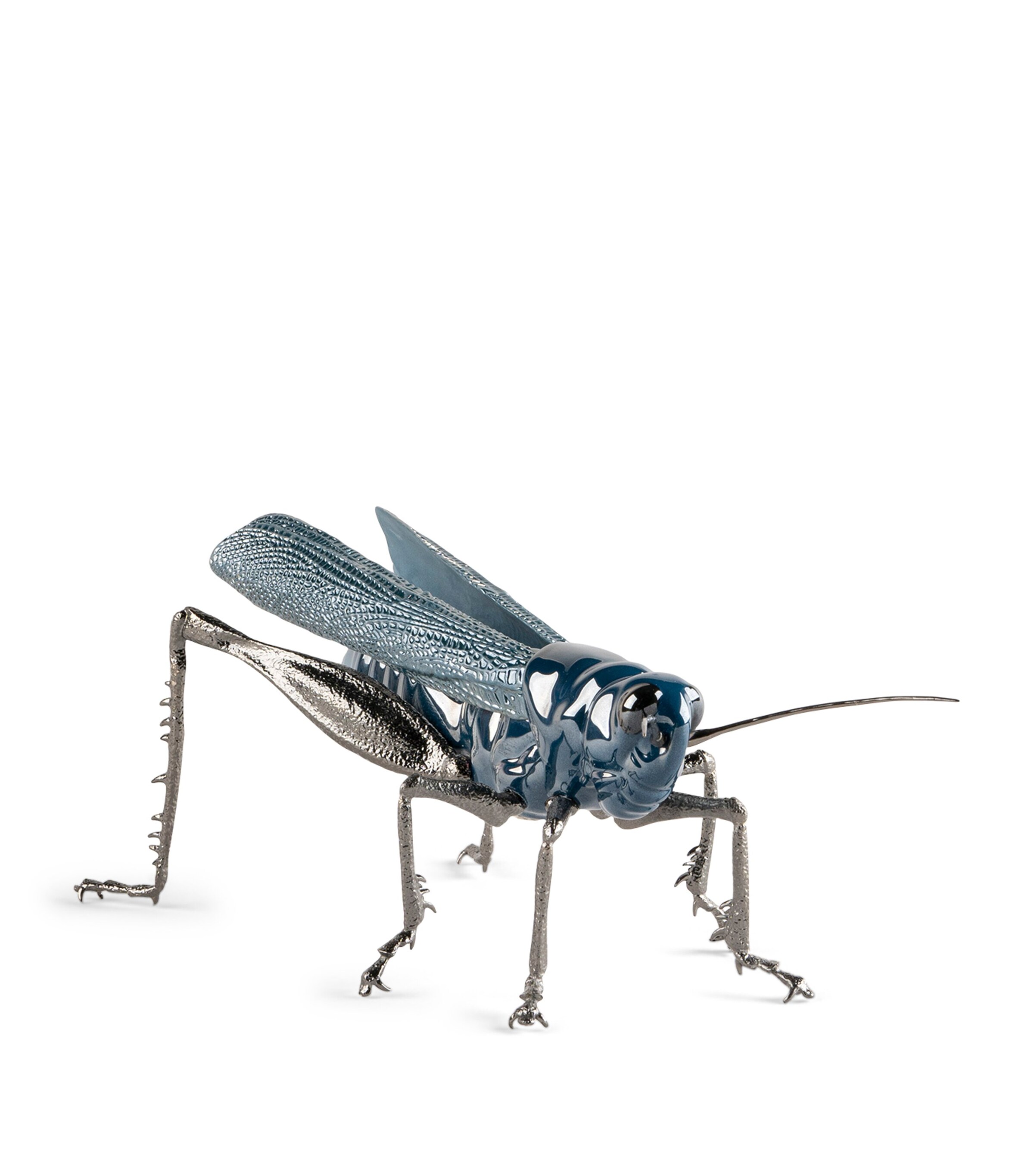 Lladró Porcelain Grasshopper Figurine Image 3