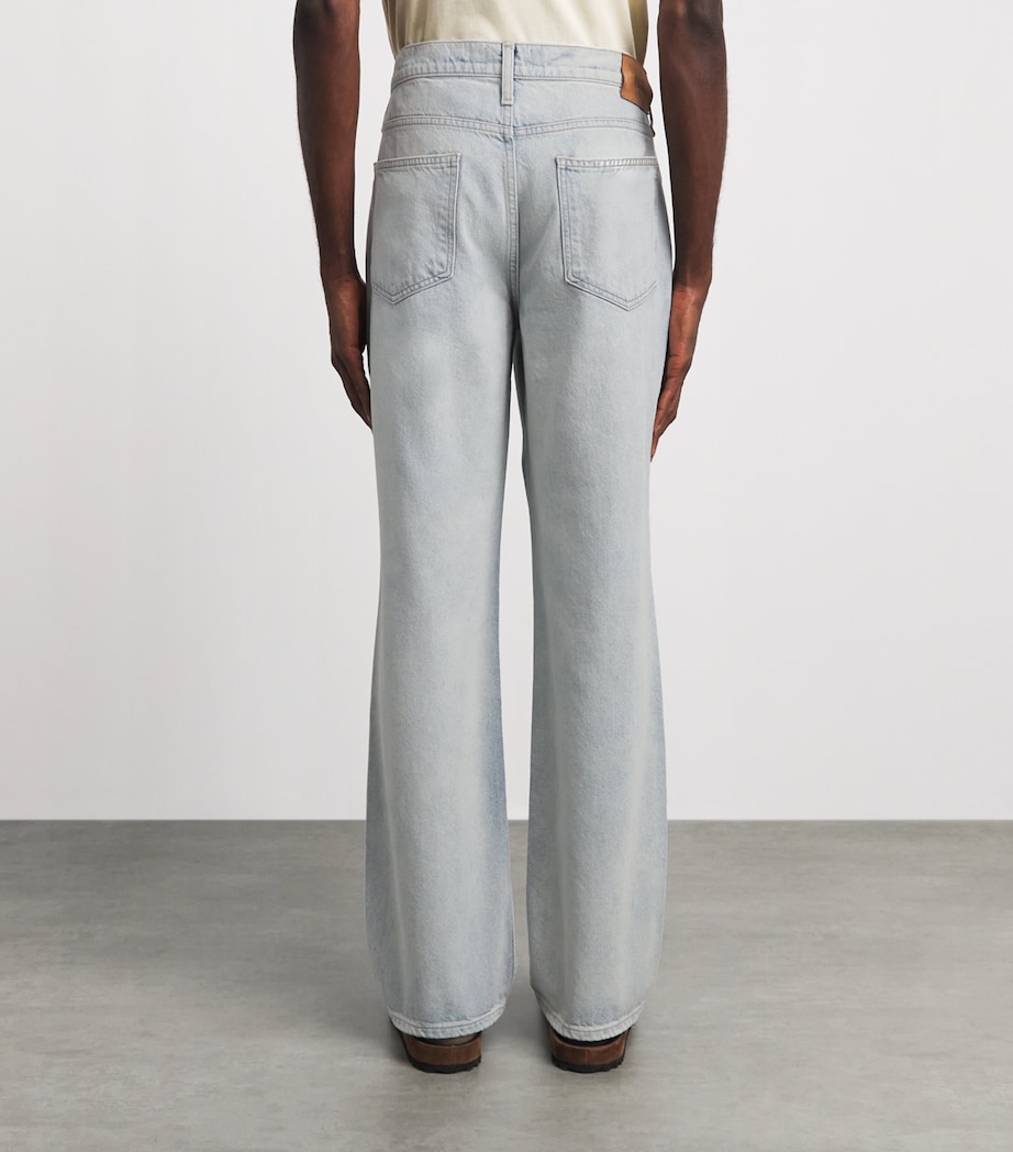 PAIGE Mens Doheny Wide-Leg Jeans Berto Image 5