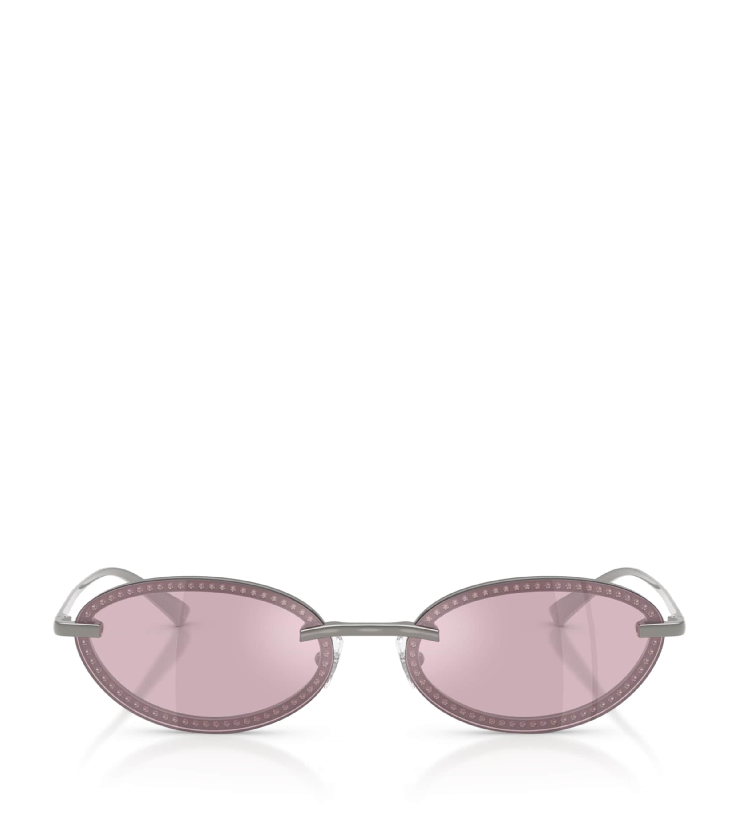 Jimmy Choo Oval Sunglasses Image 1