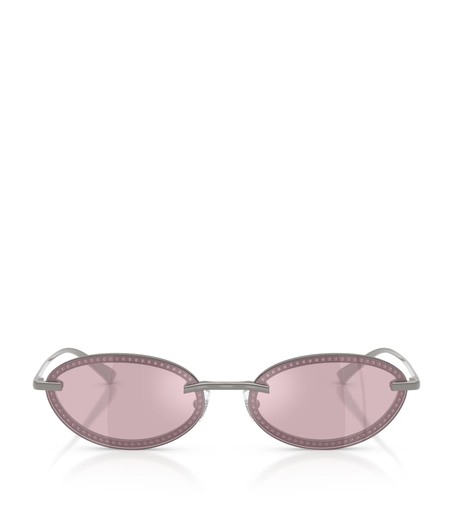 Jimmy Choo Oval Sunglasses Image 1