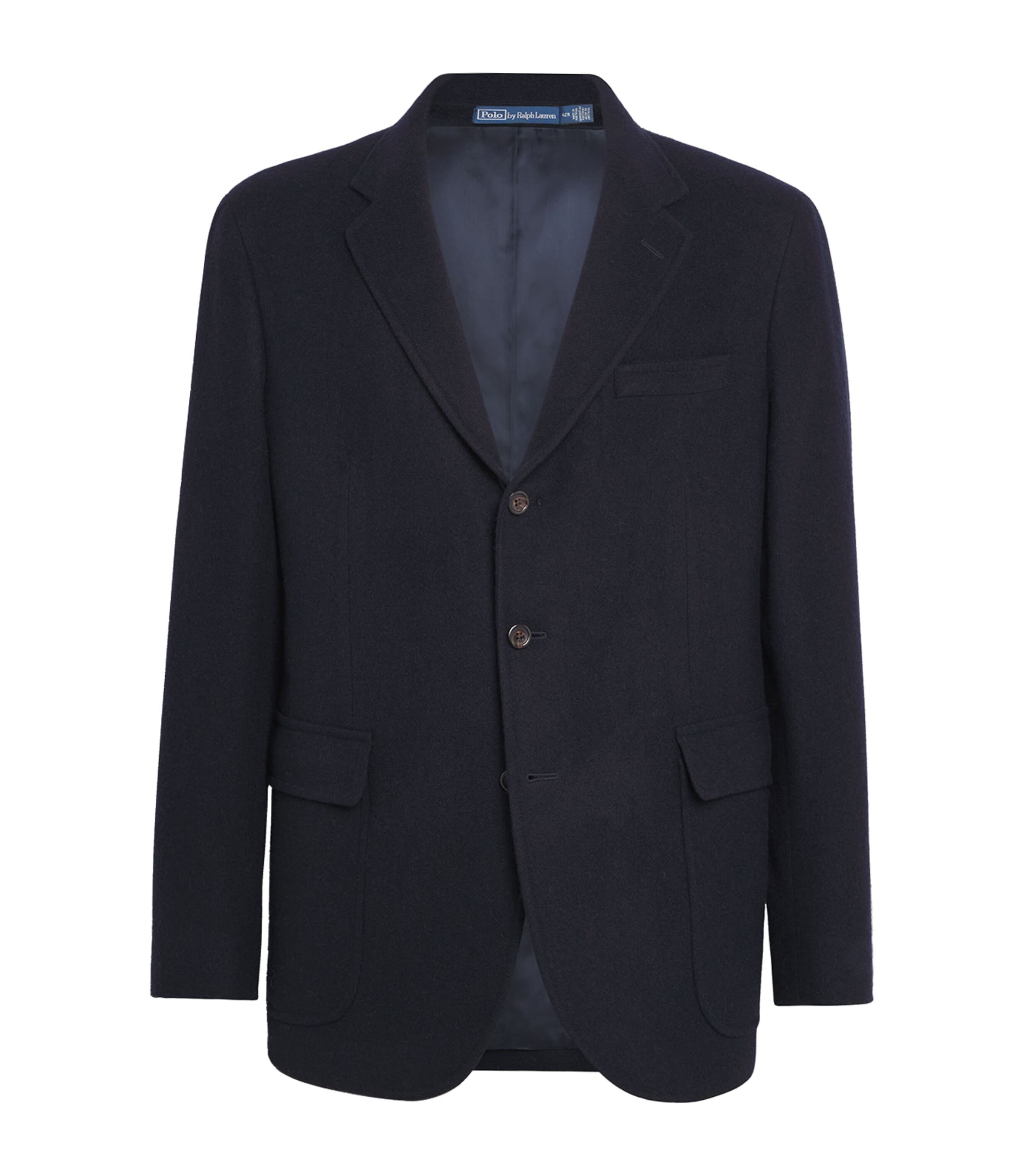 Cashmere Polo Tailored Fit Blazer NAVY Image 1