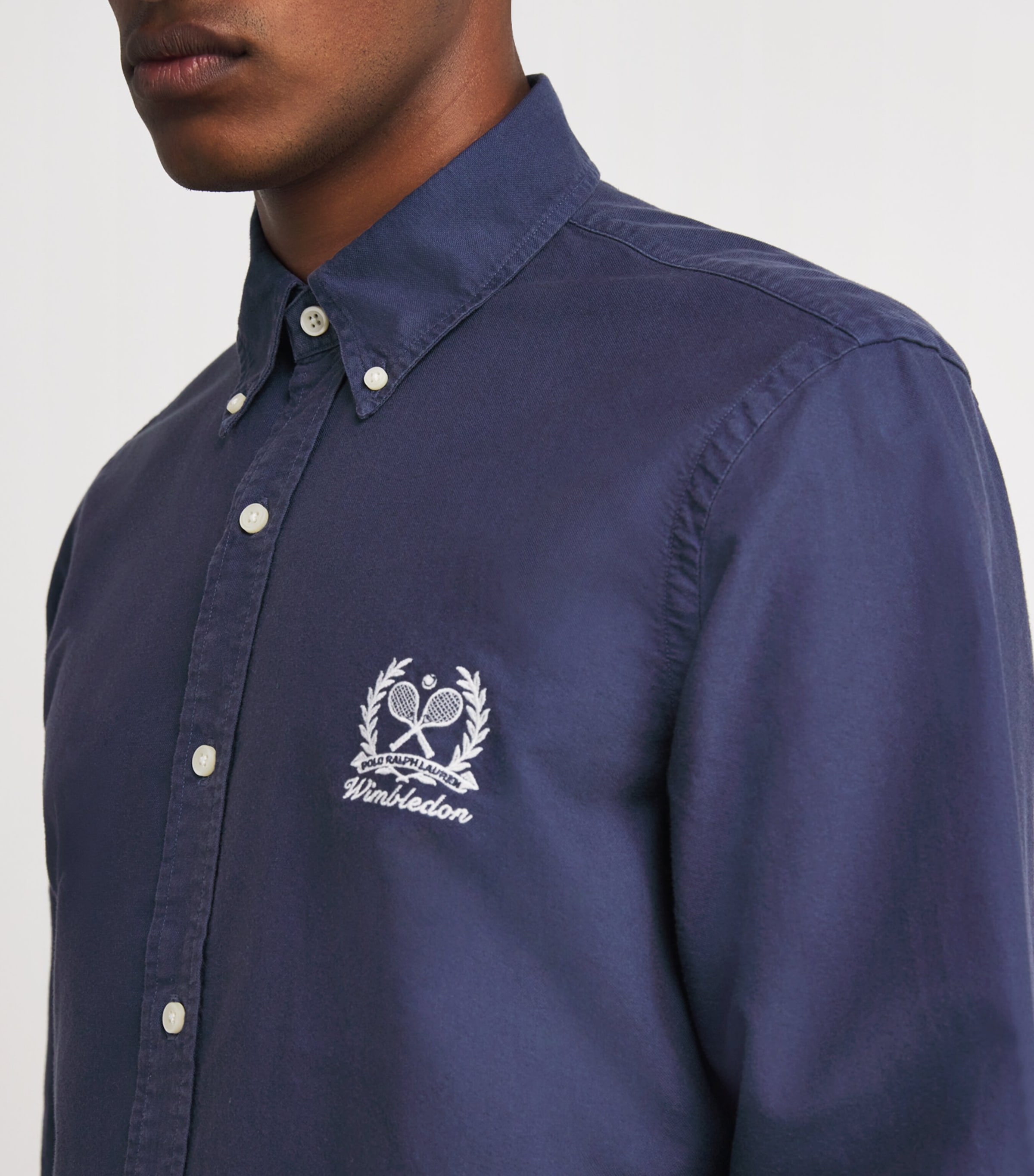 ★★POLO RALPH LAUREN★★ Wimbledon Earth Polo Shirt Navy MN The Wimbledon Earth Polo