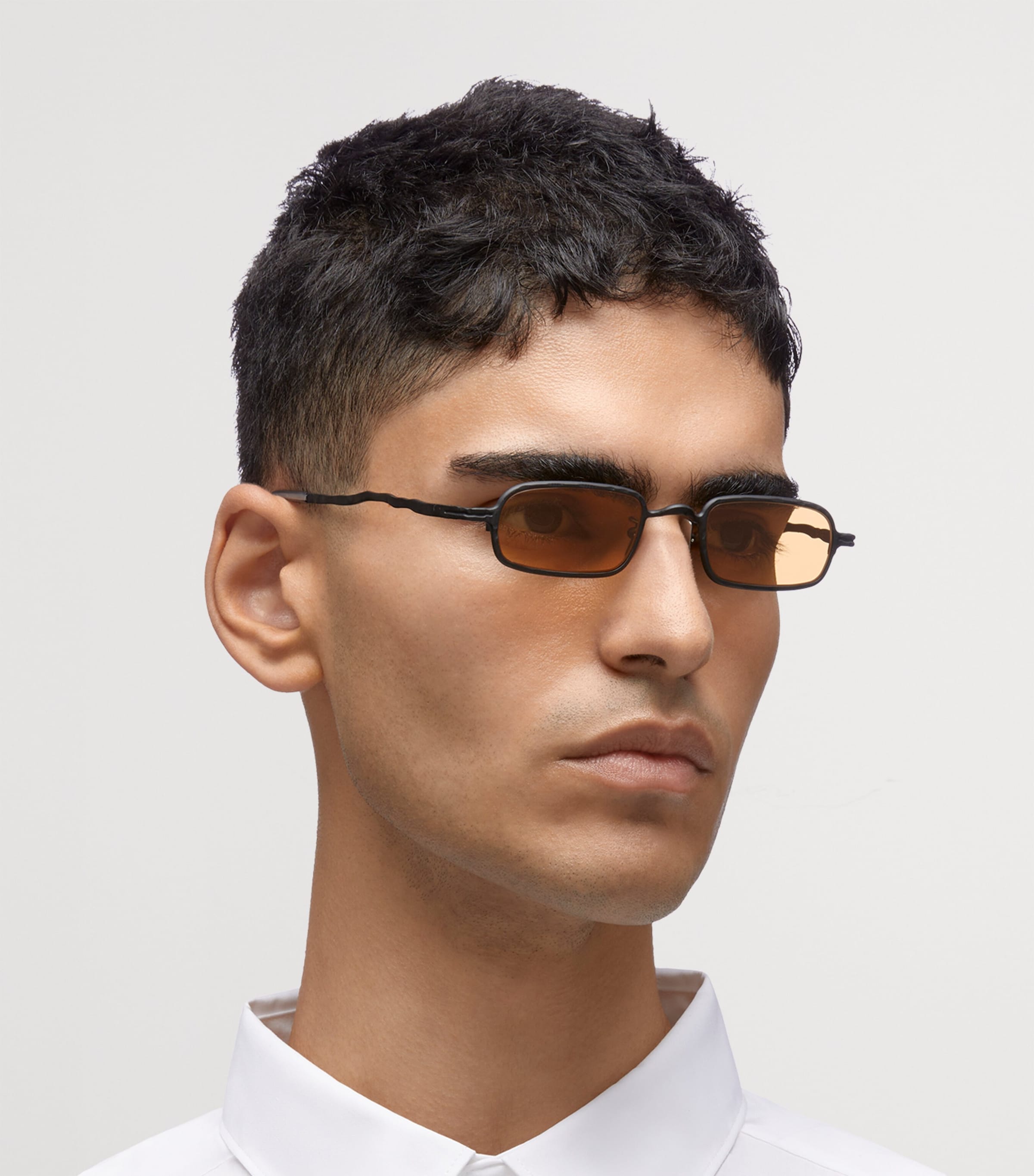 Kuboraum Metal Mask Z18 Sunglasses Yellow Image 3