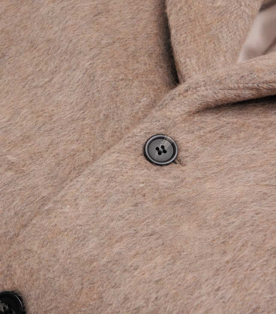 Wool-Blend Overcoat PALE FOSSIL MEL. Image 5