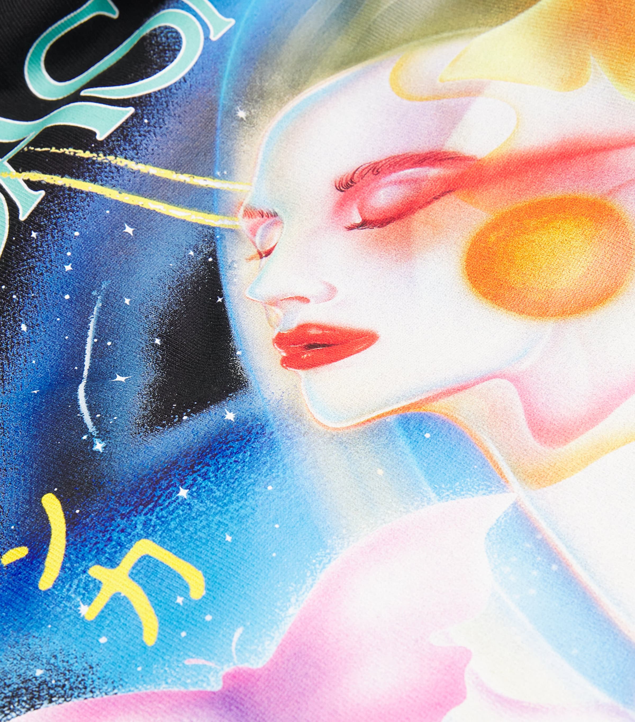 【関税込み】Casablanca ブラック Galactic Connection Tシャツ Casablanca - Galactic Connection T-Shirt | HBX - Globally