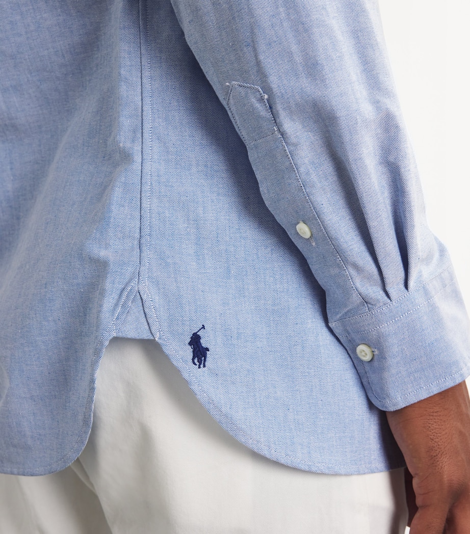 Cotton Club-Collar Oxford BSR BLUE Image 6