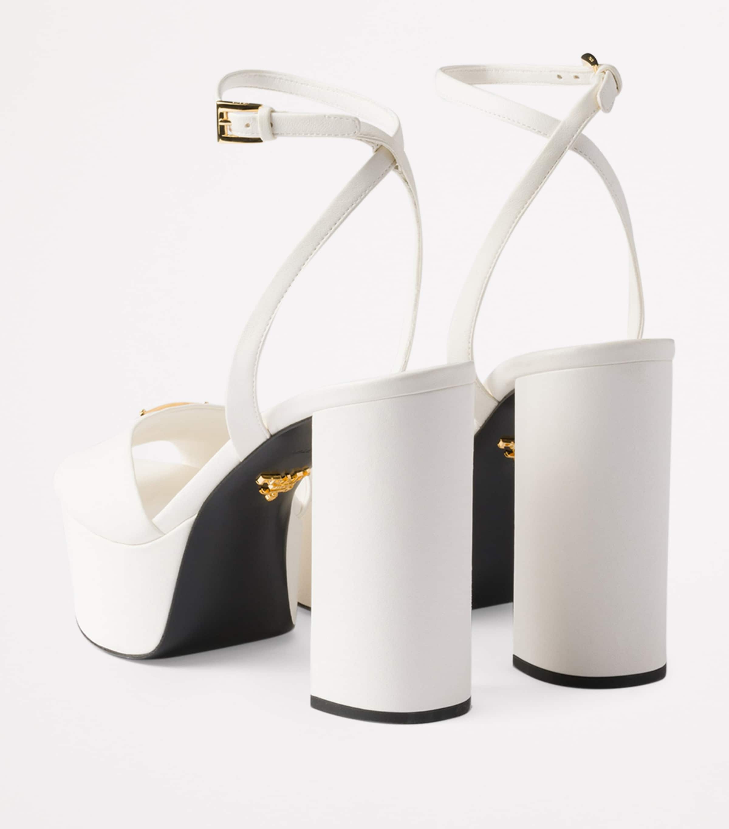 Nappa Leather Platform Sandals 115 F0304 Image 4