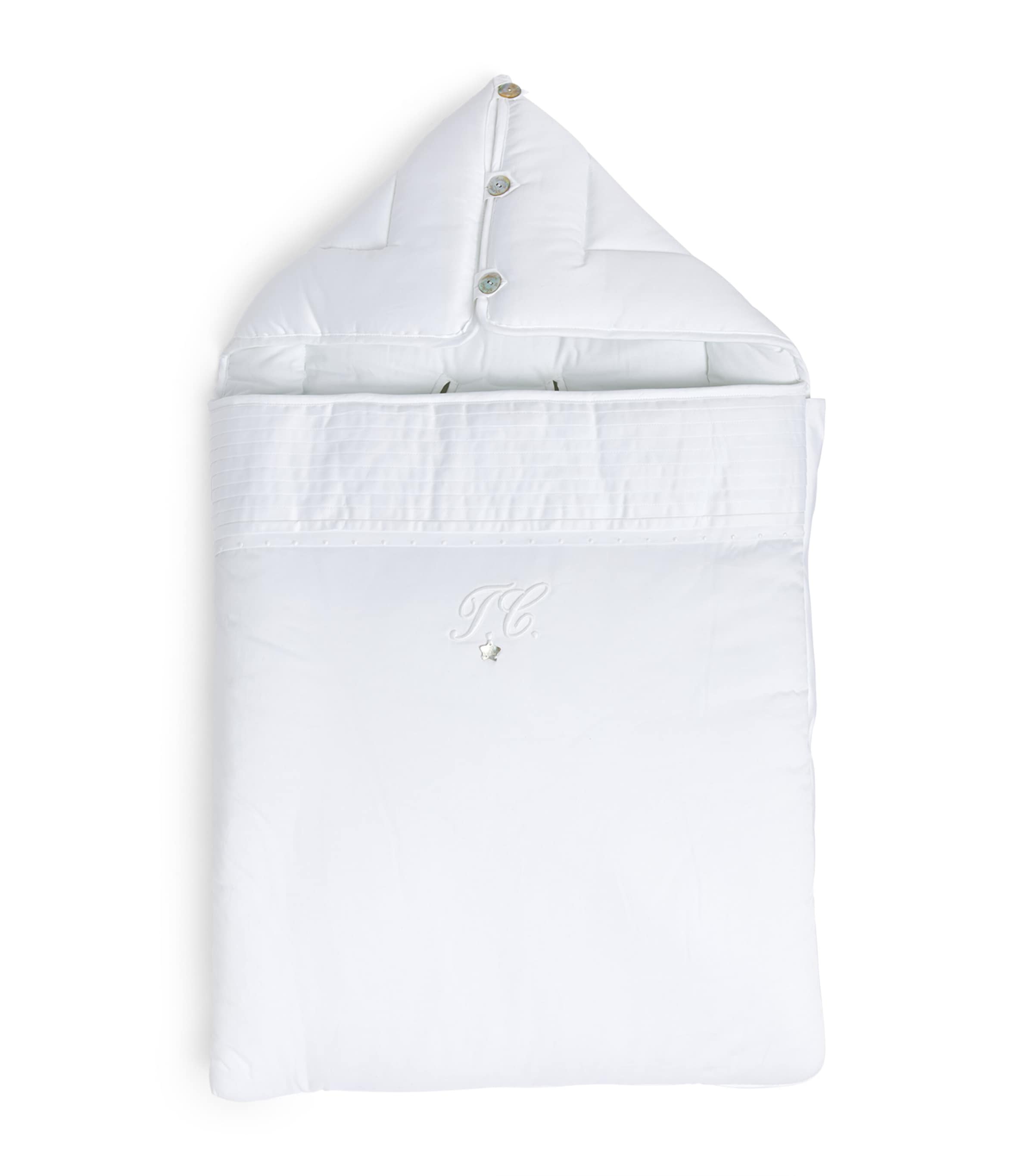 Tartine Et Chocolat Monogram-detail Nest In White