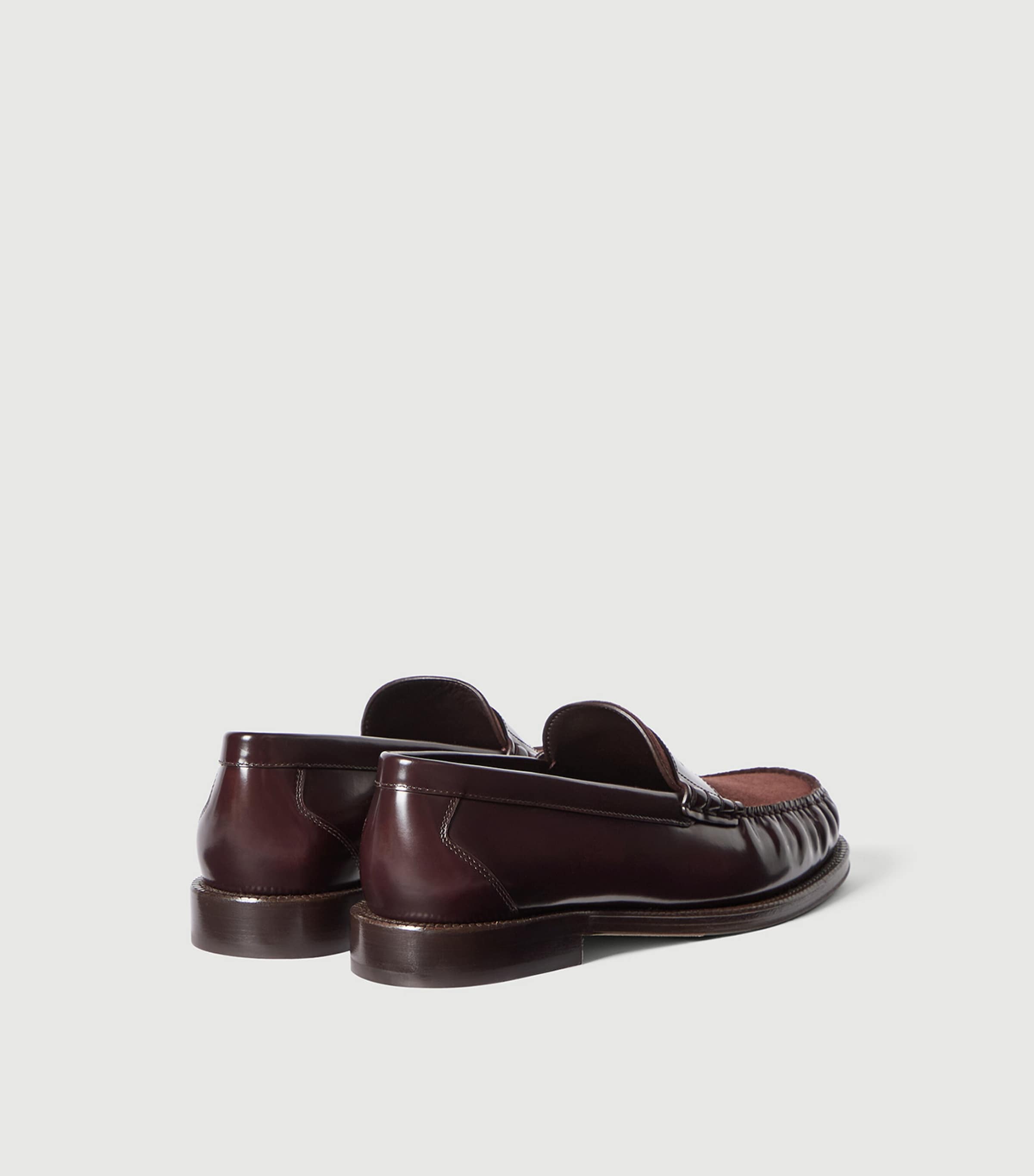 Brunello Cucinelli Patent Leather Penny Loafers Image 3