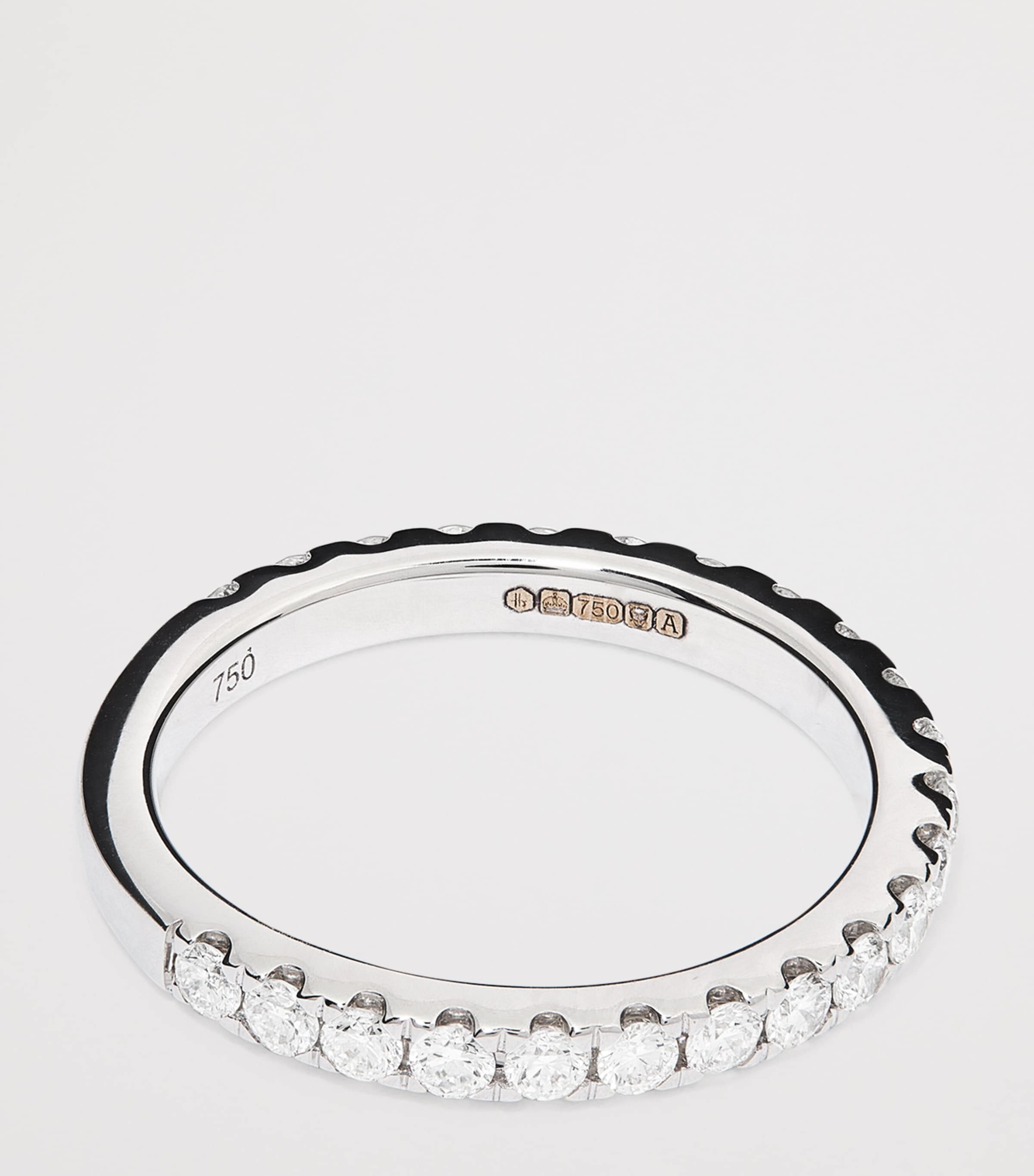 White Gold and Diamond Eternity Ring (0.72ct) WHITE GOLD Image 5