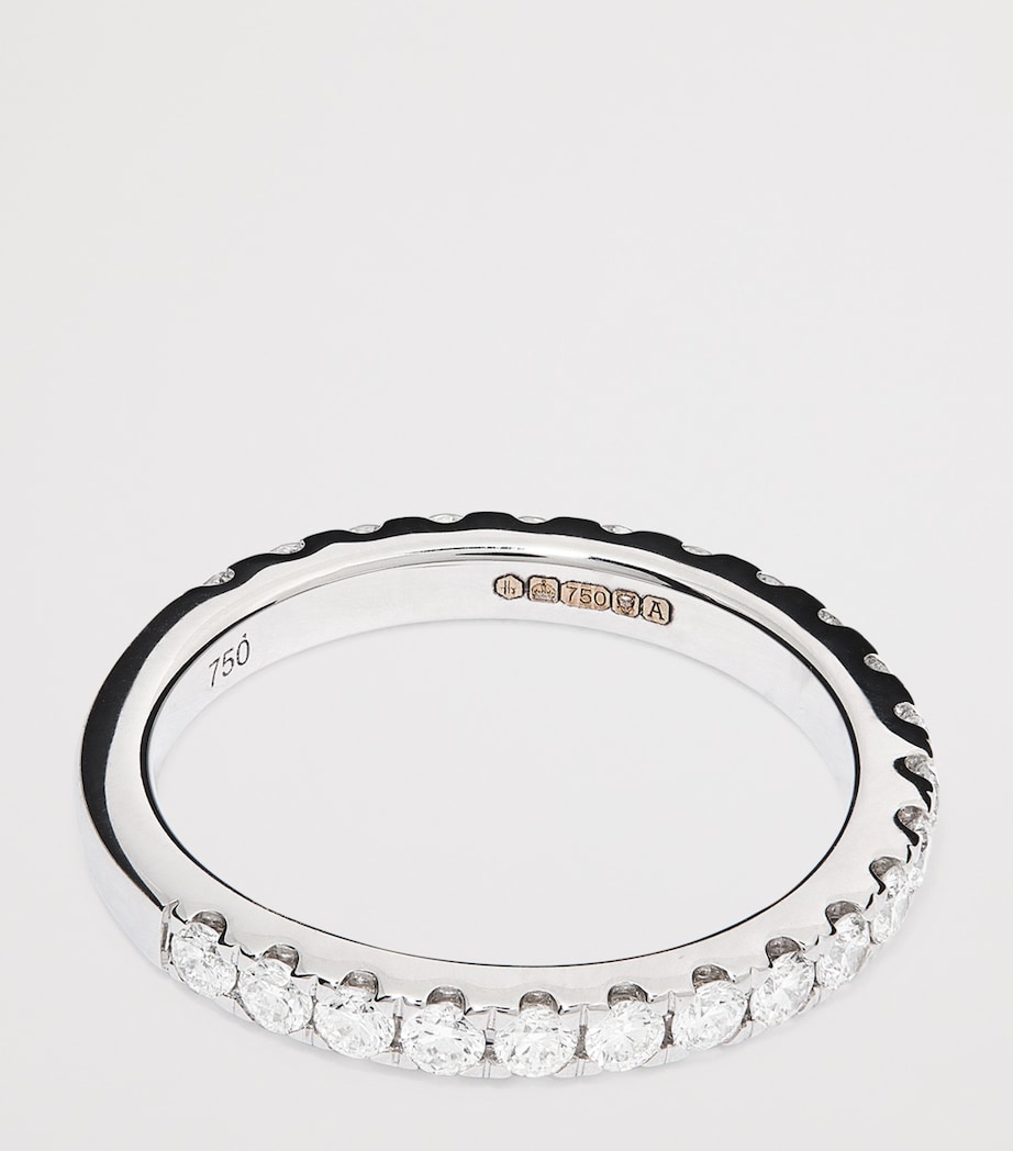 White Gold and Diamond Eternity Ring (0.45ct) WHITE GOLD Image 5