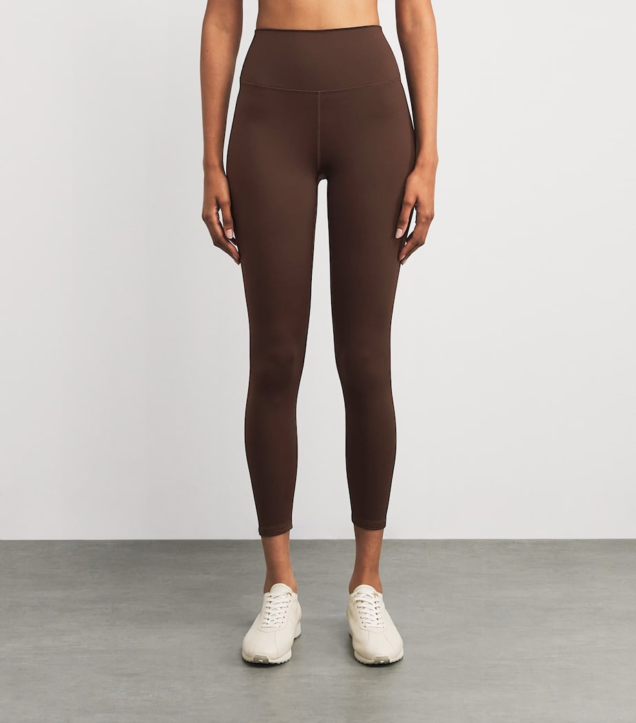High-Waisted Assure Leggings COFFEE BEAN Image 3