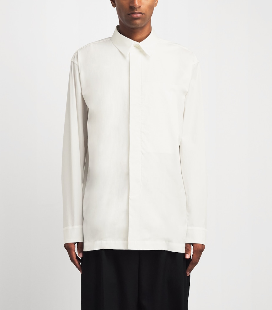 IM MEN Mens Cotton 140/02 Shirt White Image 4