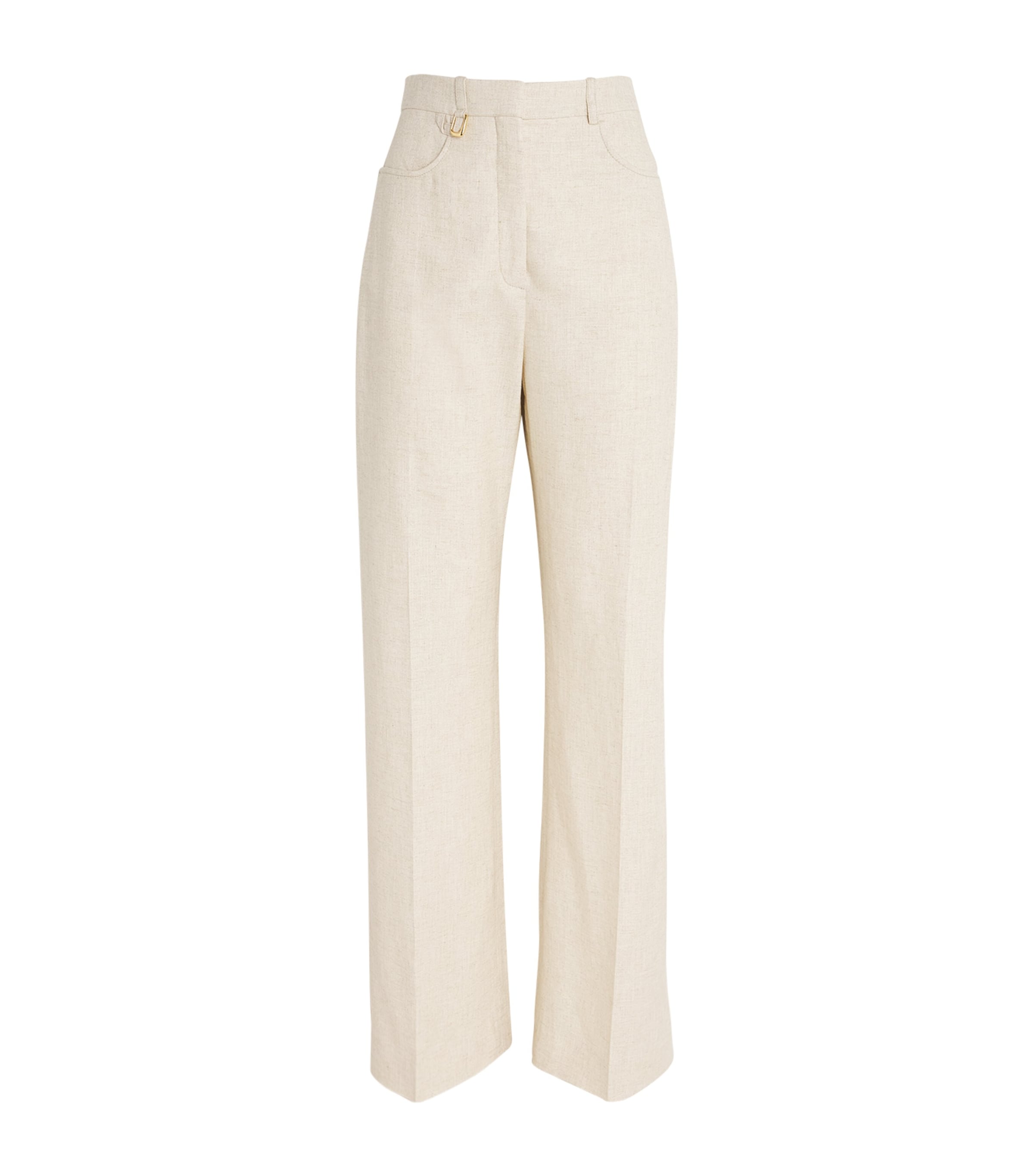 JACQUEMUS FLARED TAILORED TROUSERS 