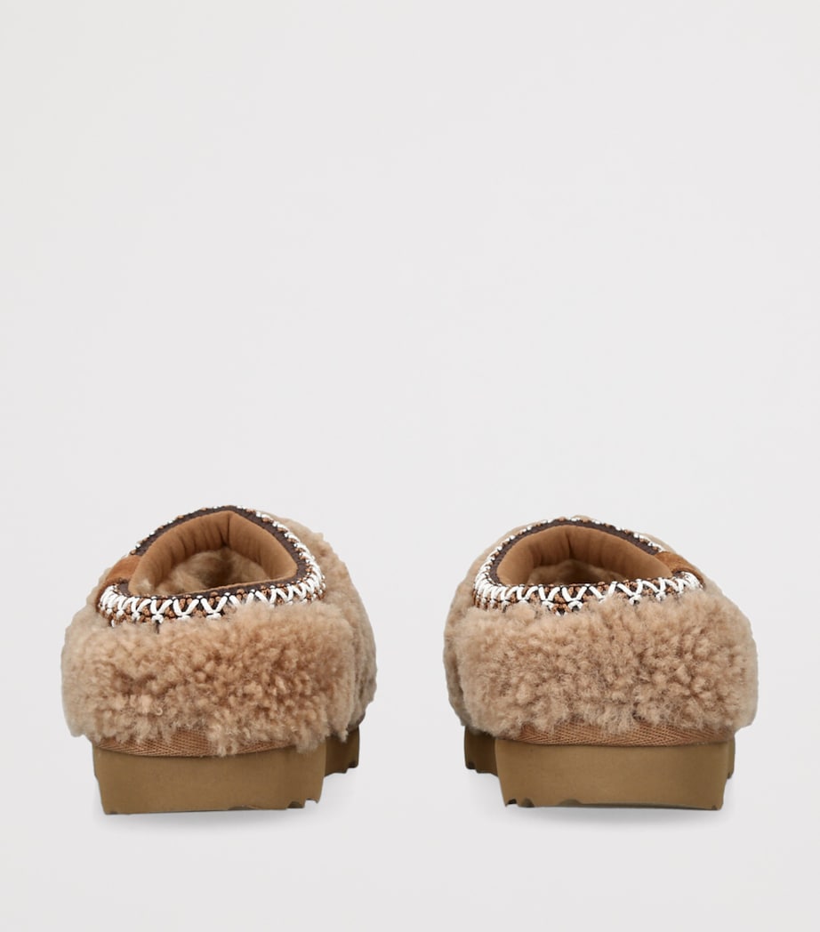 Sheepskin Tasman Maxi Curly Slippers BROWN Image 2