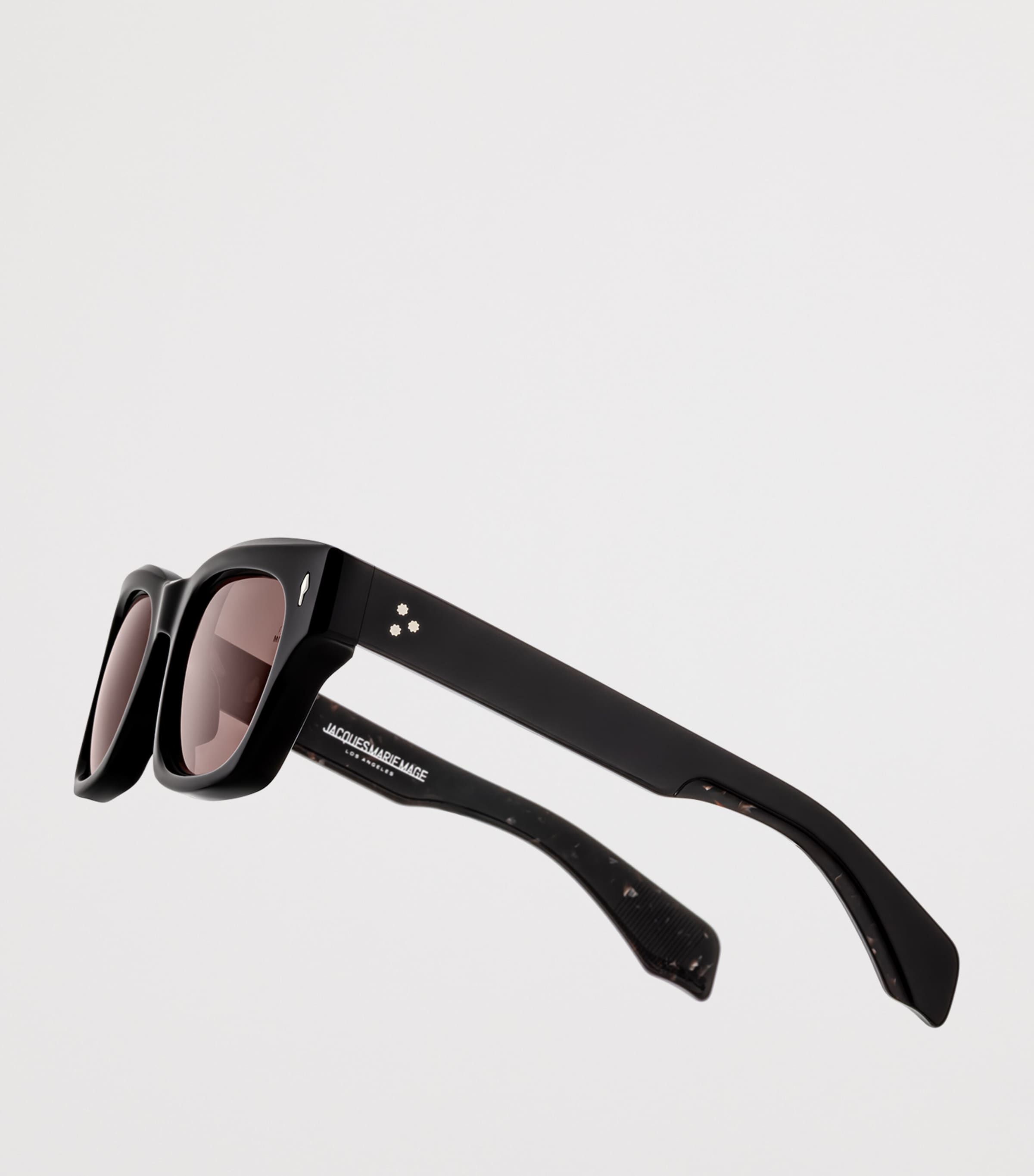 Acetate Dealan-53 Sunglasses  DEEP BROWN  CR39 Image 5