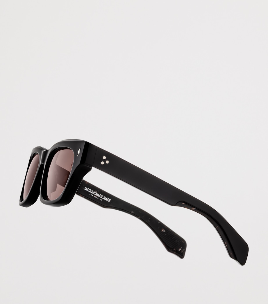 Acetate Dealan-53 Sunglasses DEEP BROWN CR39 Image 5