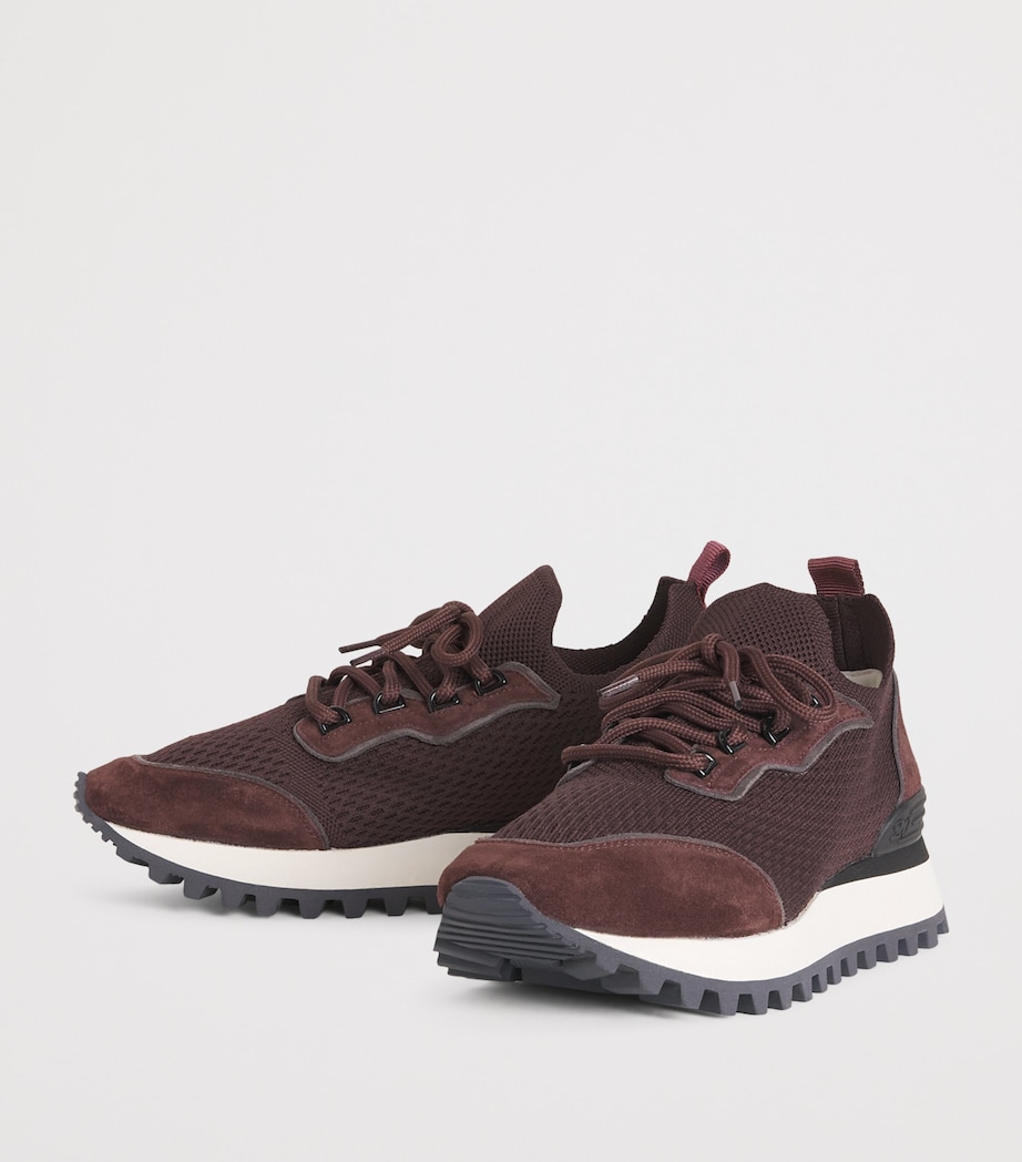 Leather Mesh Sneakers MOSTO Image 3