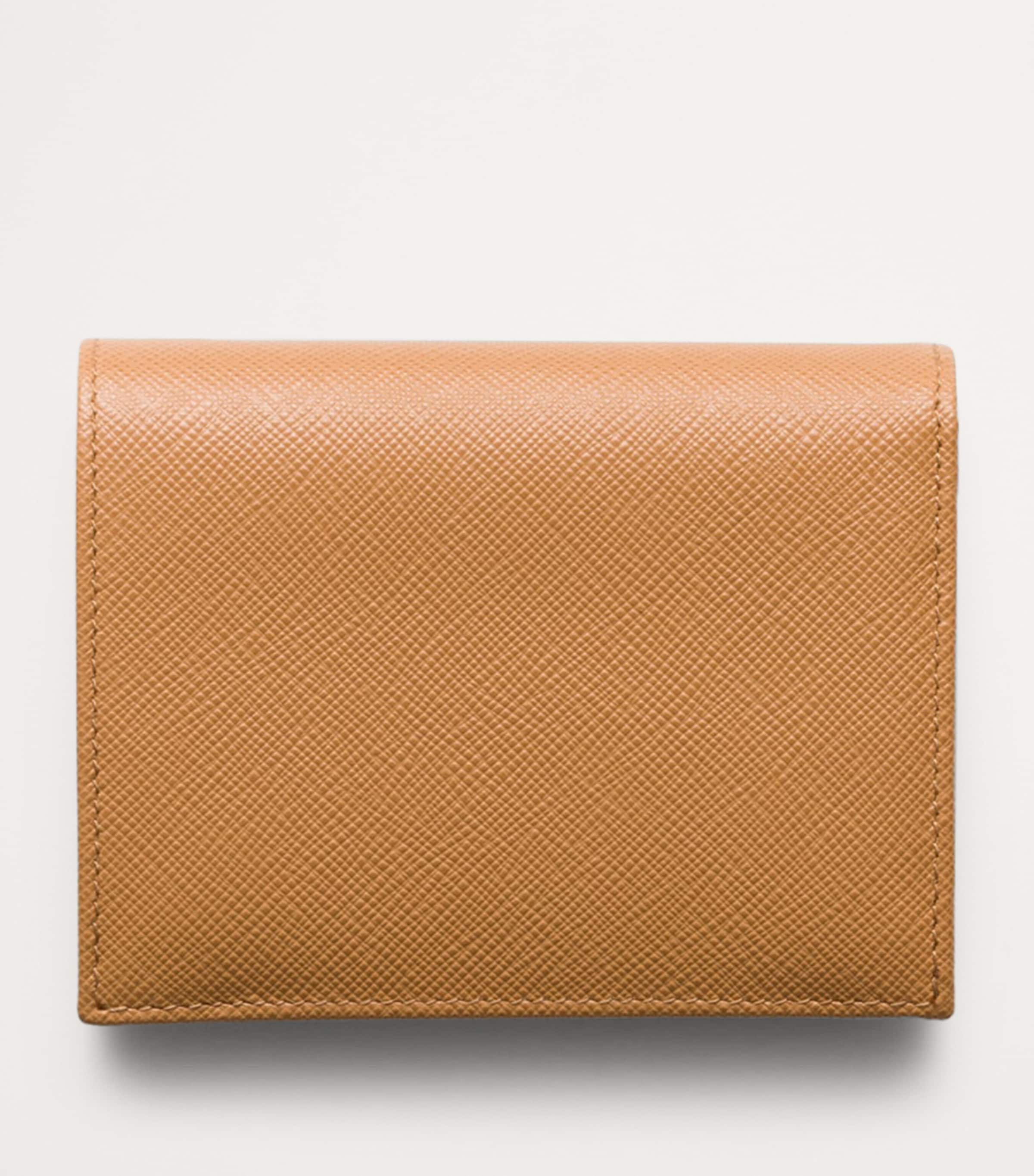 Small Saffiano Leather Wallet F0018 Image 3