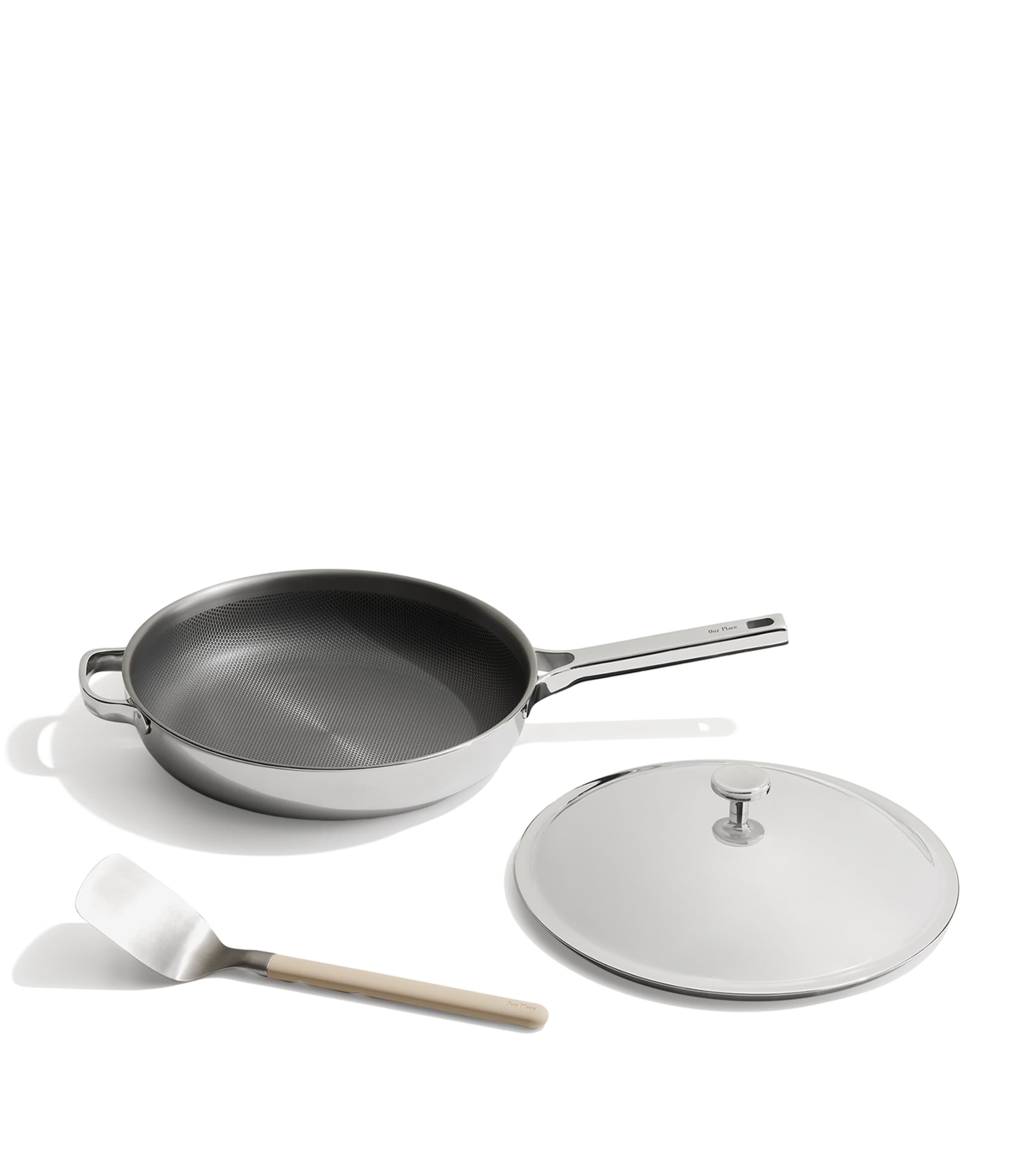 Large Titanium Always Pan Pro (31.5cm) CHROME Image 2