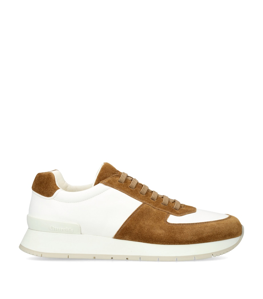 Church's Leather and Suede Livingston Sneakers White/comb Image 1