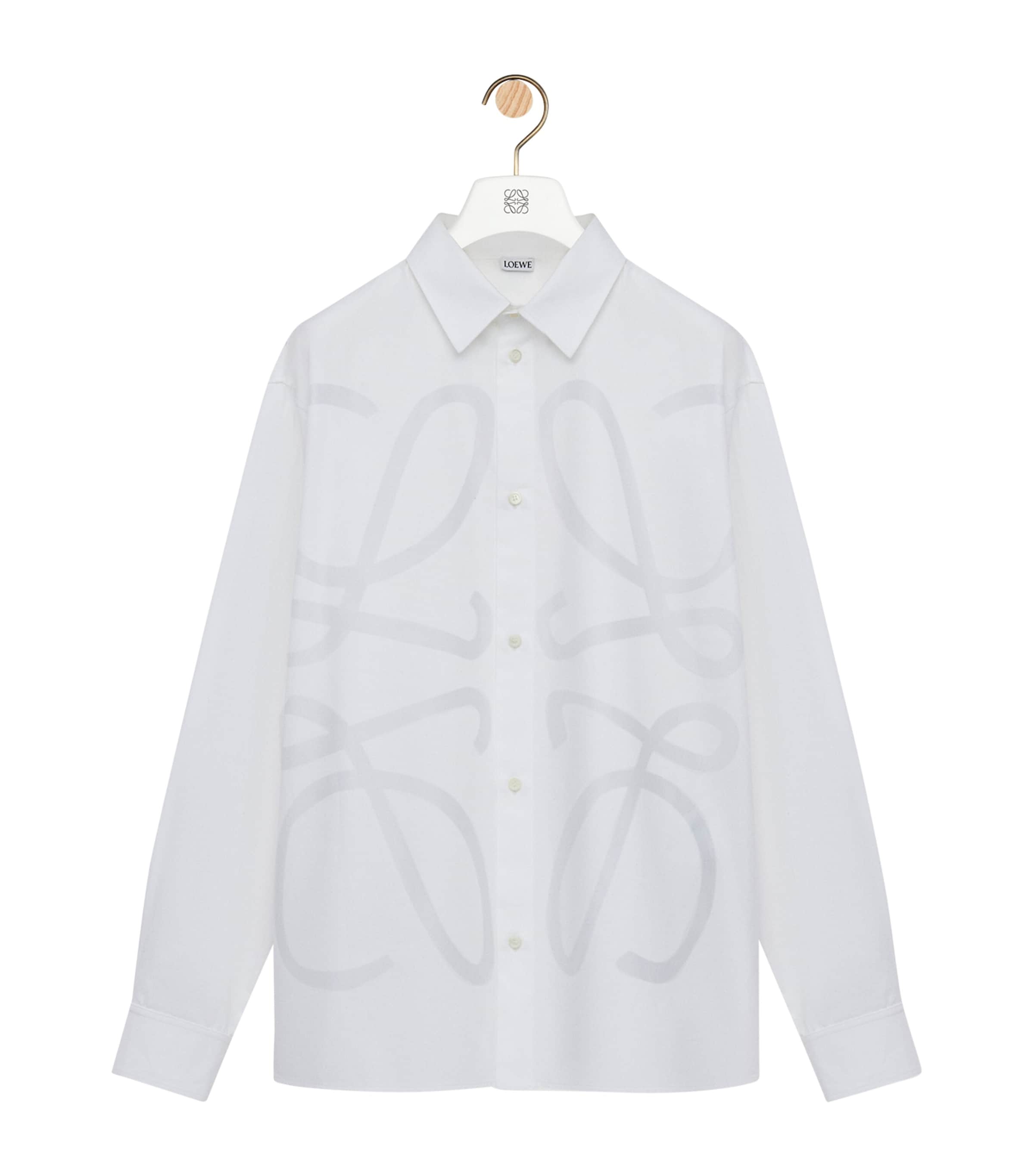 Cotton Anagram Shirt WHITE Image 1