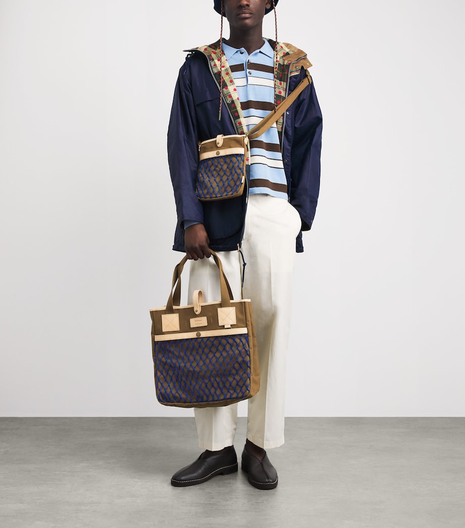 Barbour x Paul Smith Loves Barbour Cross-Body Bag Dark Image 4