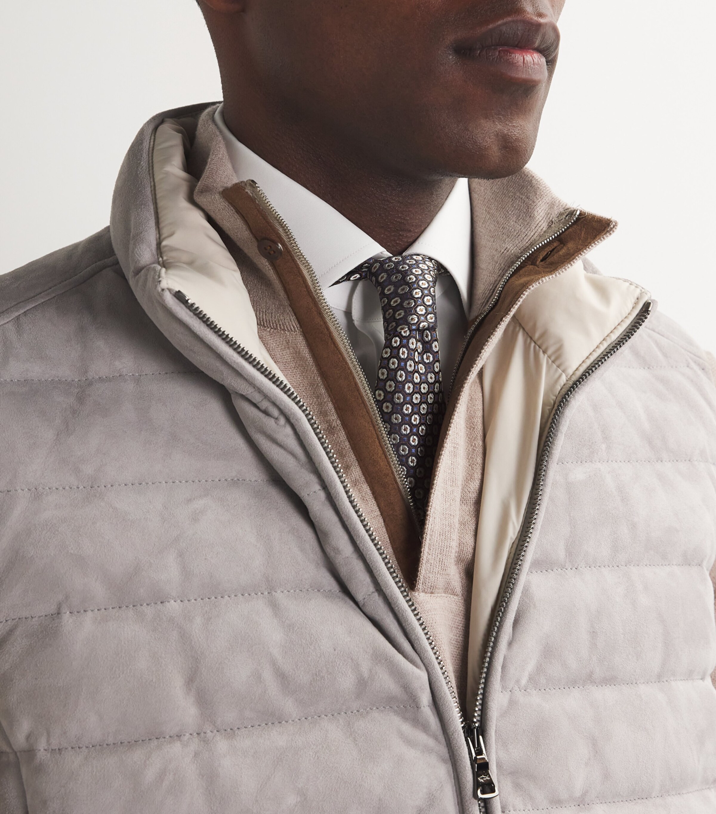 Canali Silk Jacquard Tie Image 3